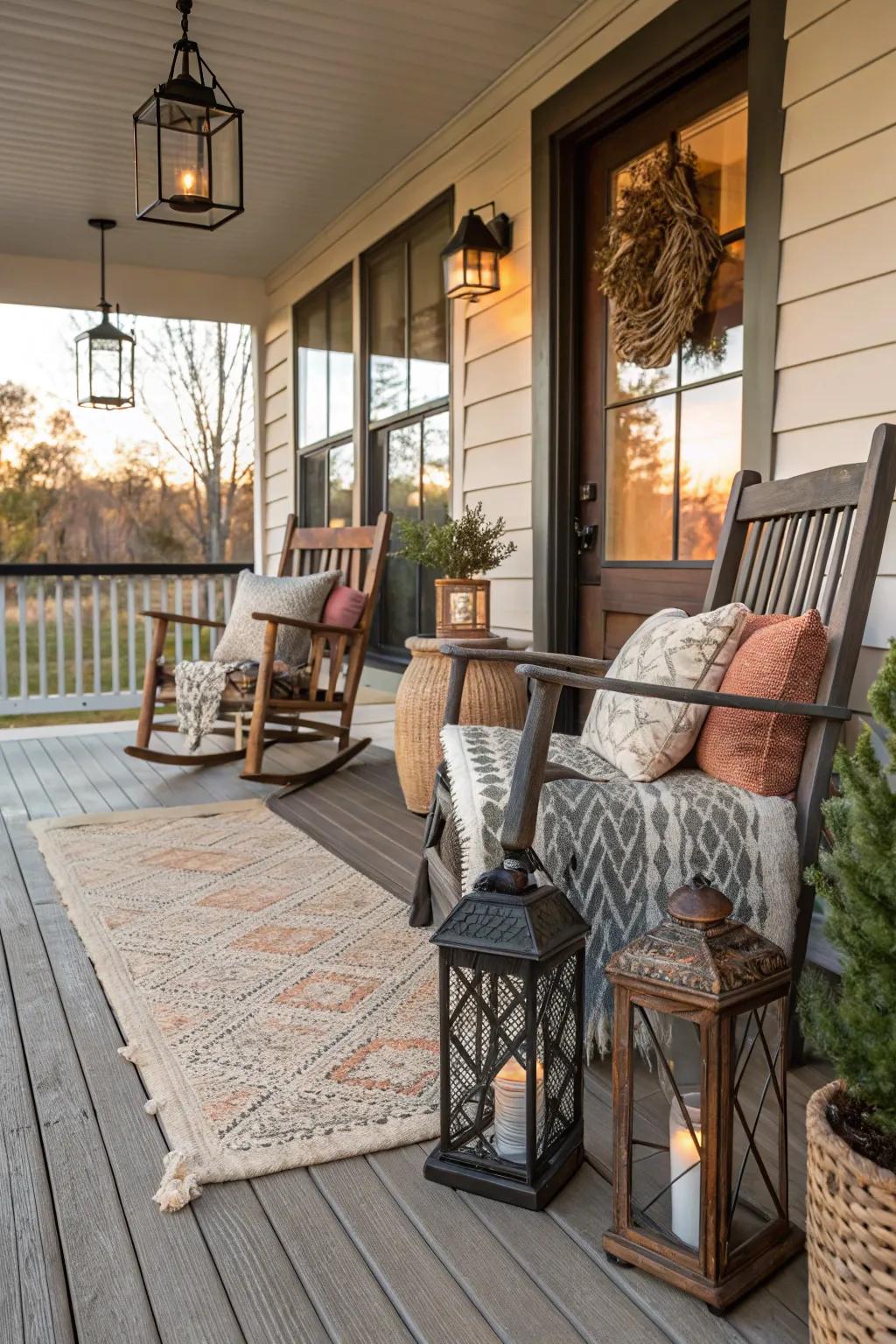 Mixing textures adds depth and interest