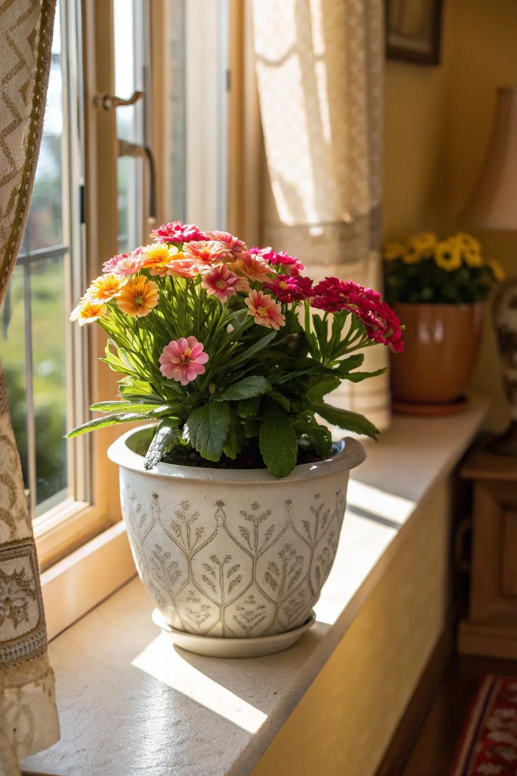 Potted plants are gifts that keep on giving.