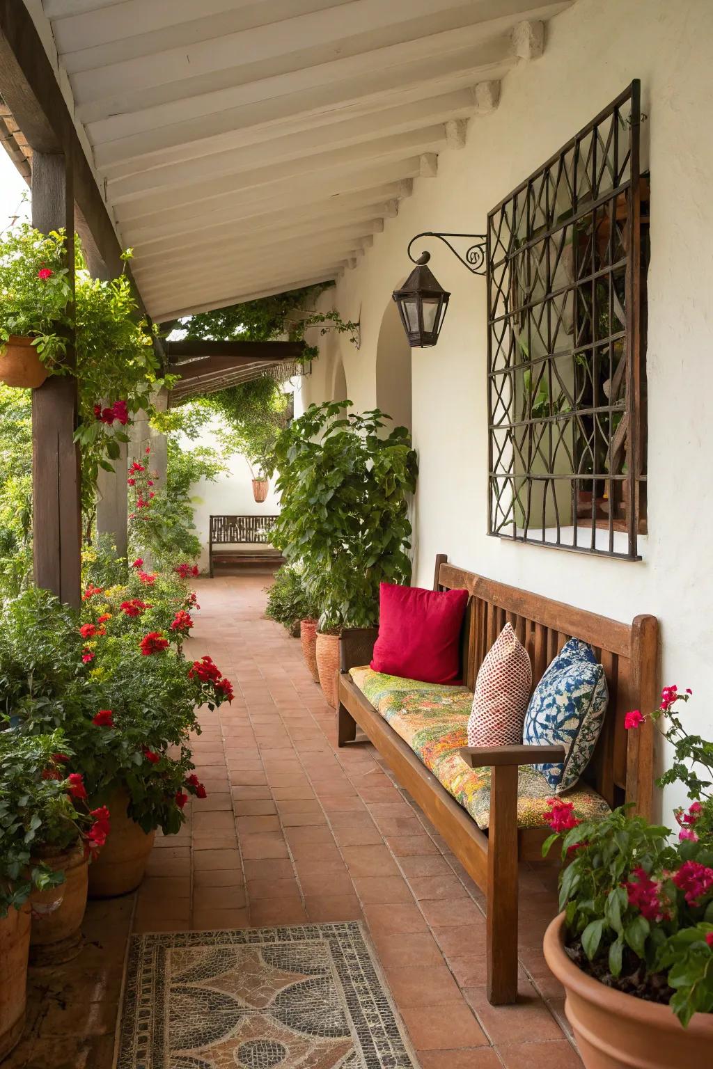 A cozy seating area perfect for enjoying your morning coffee.