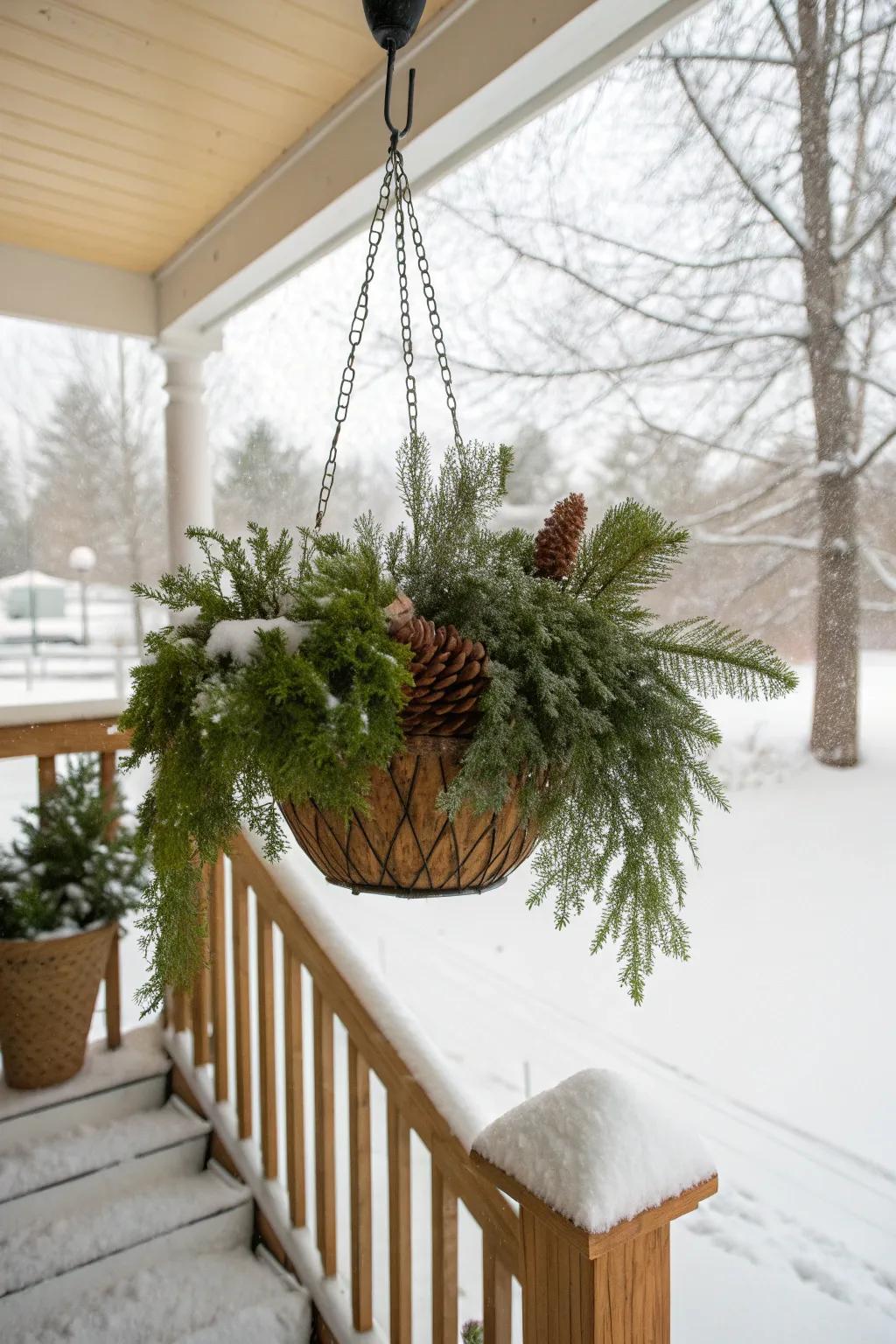 A classic look with pine and cedar that never goes out of style.