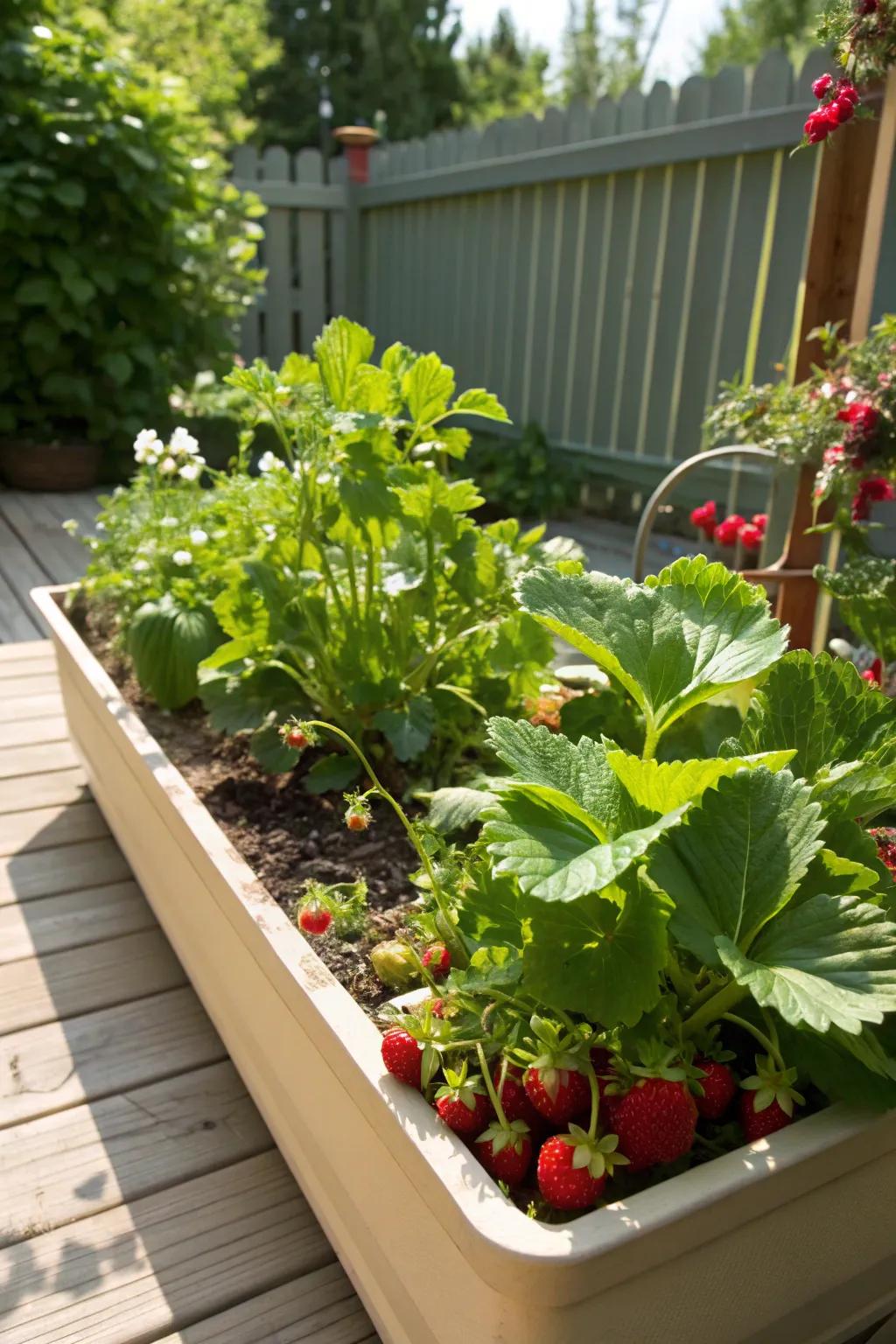 Edible plants delight the senses and the taste buds.