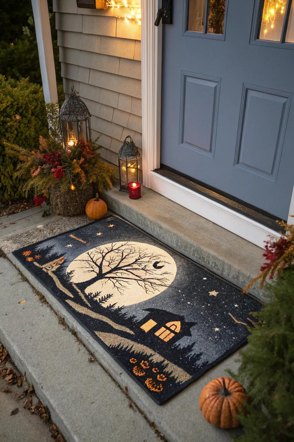 A touch of moonlit magic for your entrance.