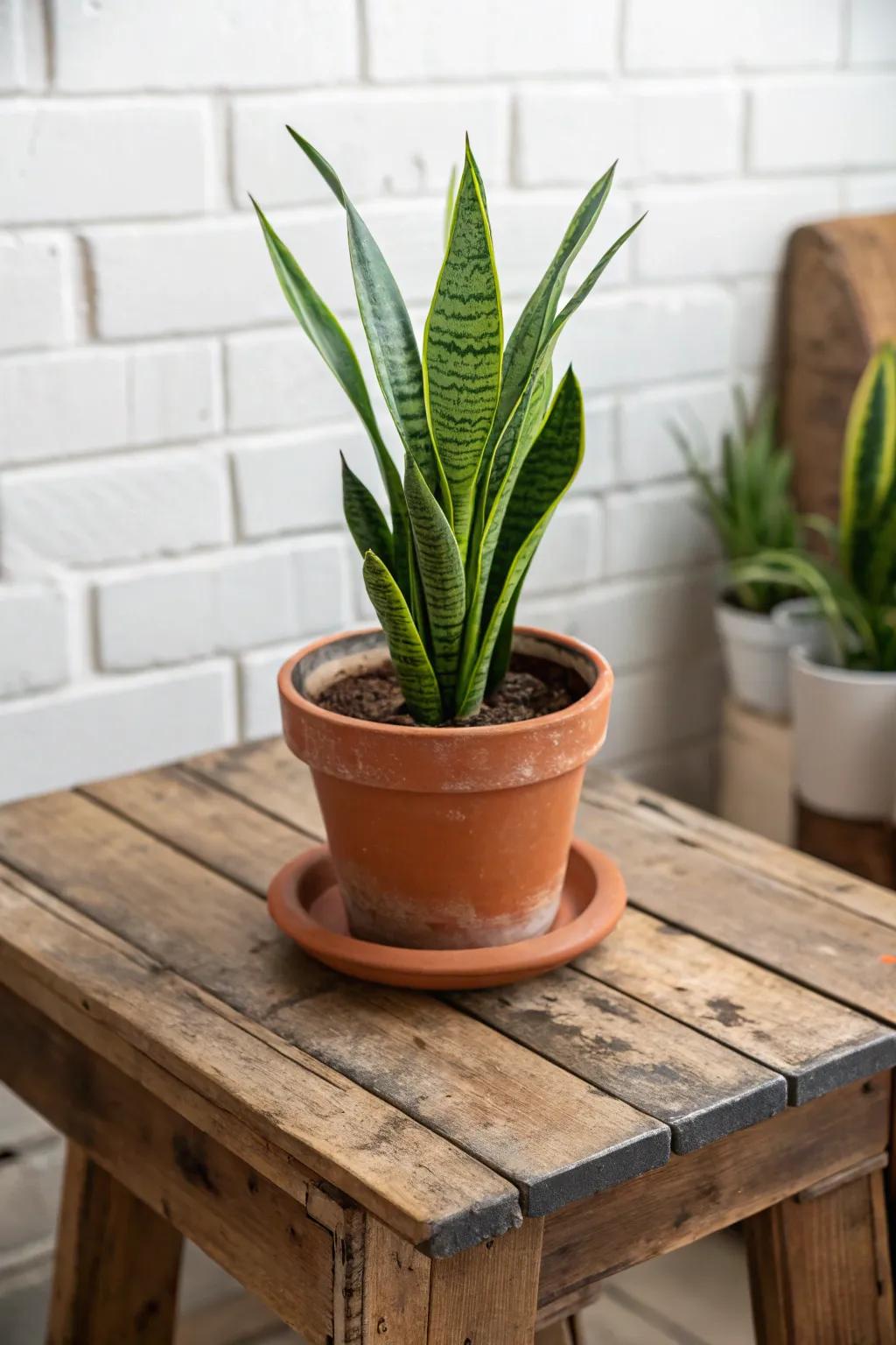 The earthy charm of terracotta makes any space feel warm and welcoming.