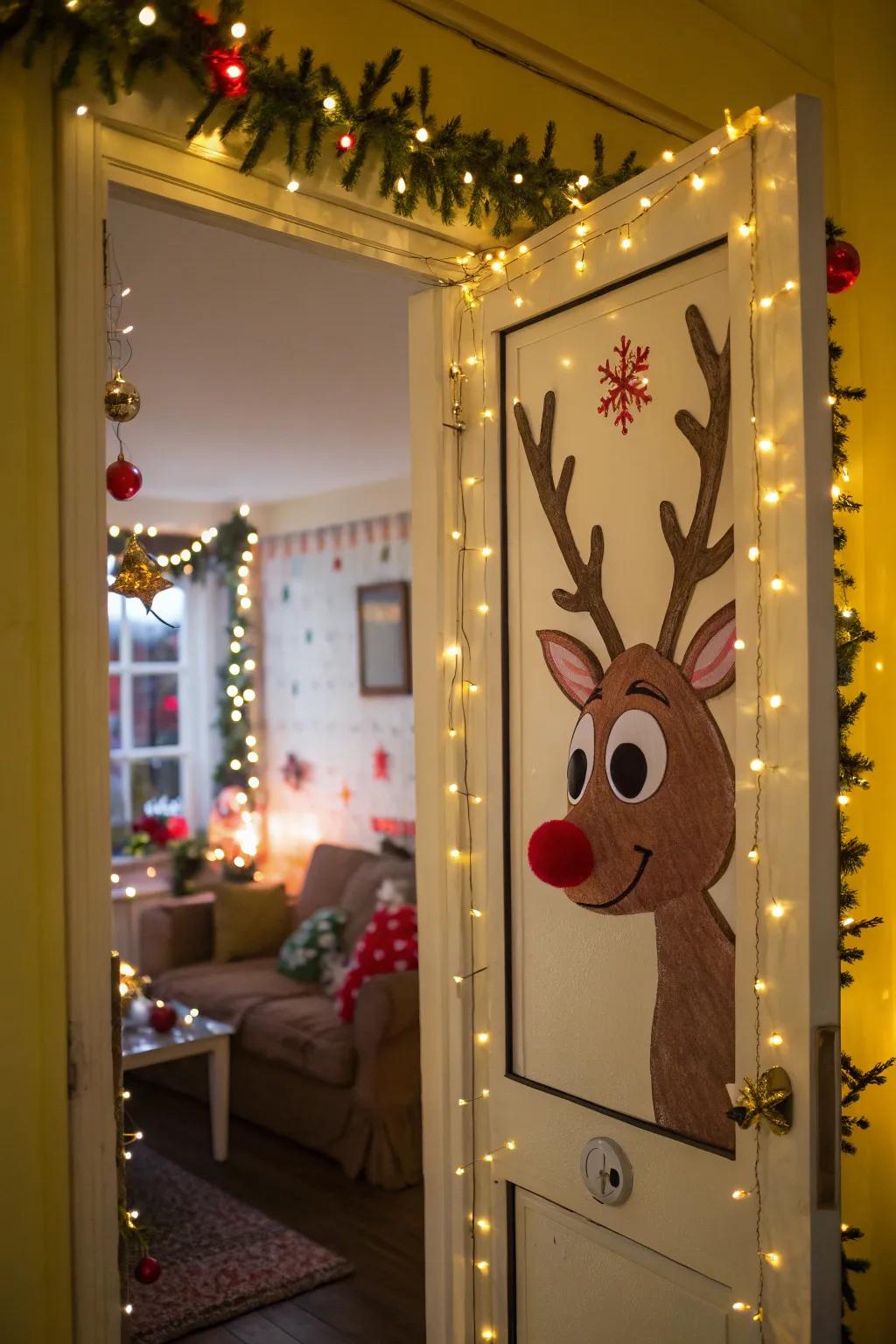 Let Rudolph and friends light the way to your winter wonderland.
