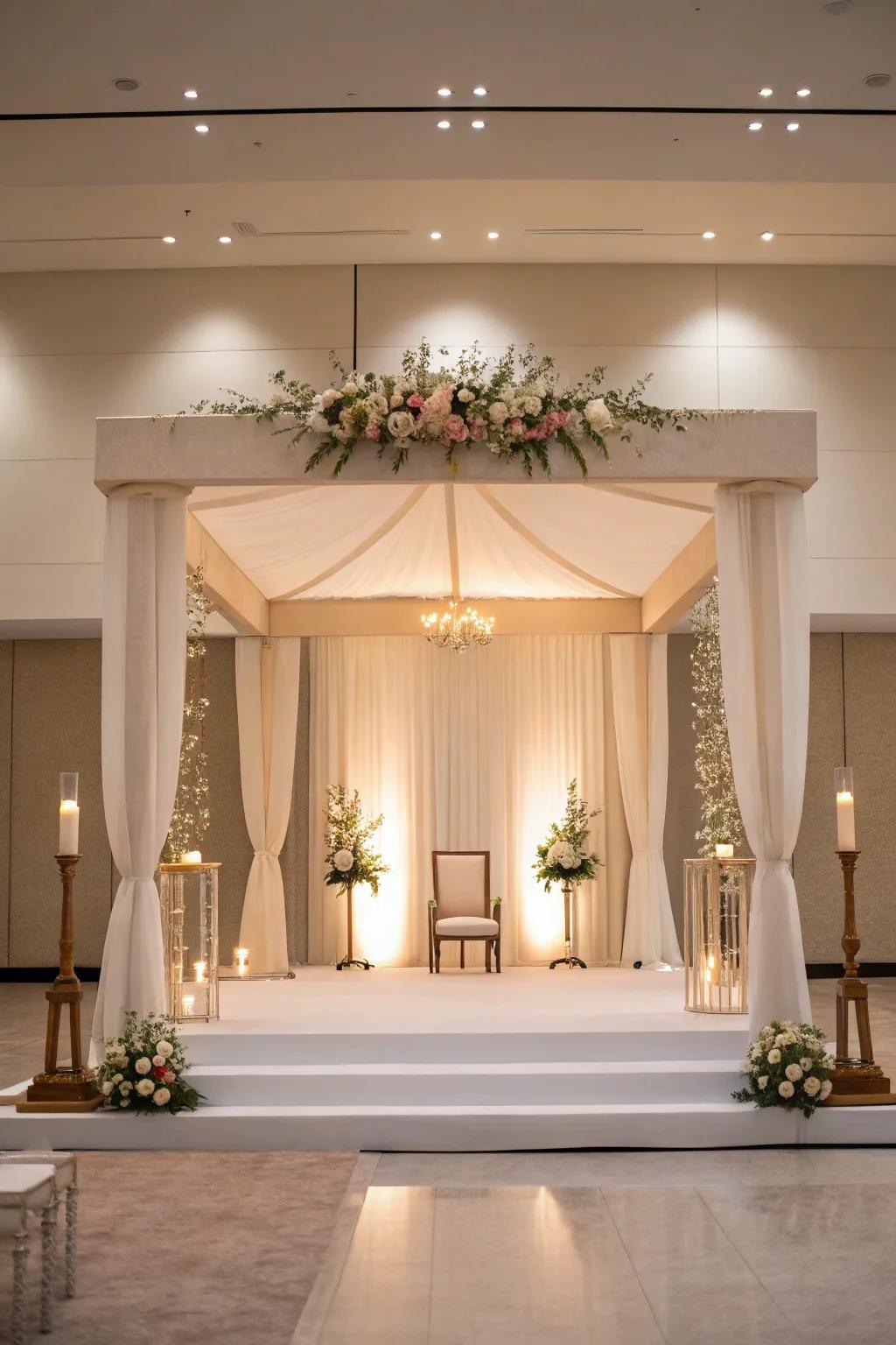 Minimalist chic with clean lines and elegant simplicity.