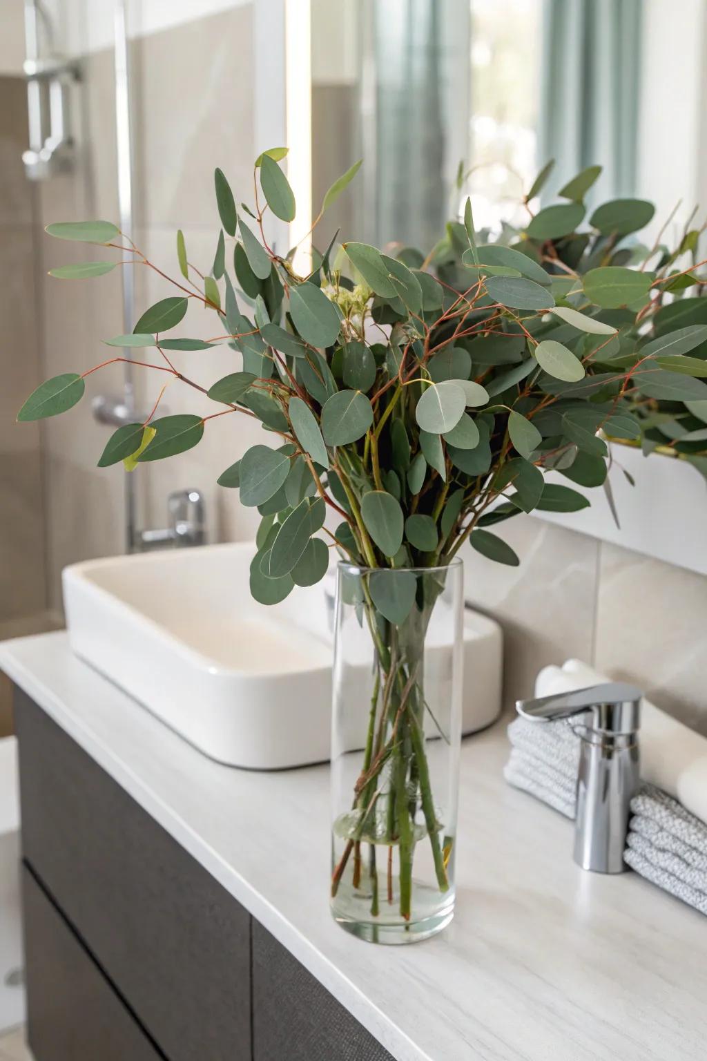 Eucalyptus offers a refreshing and aromatic twist.