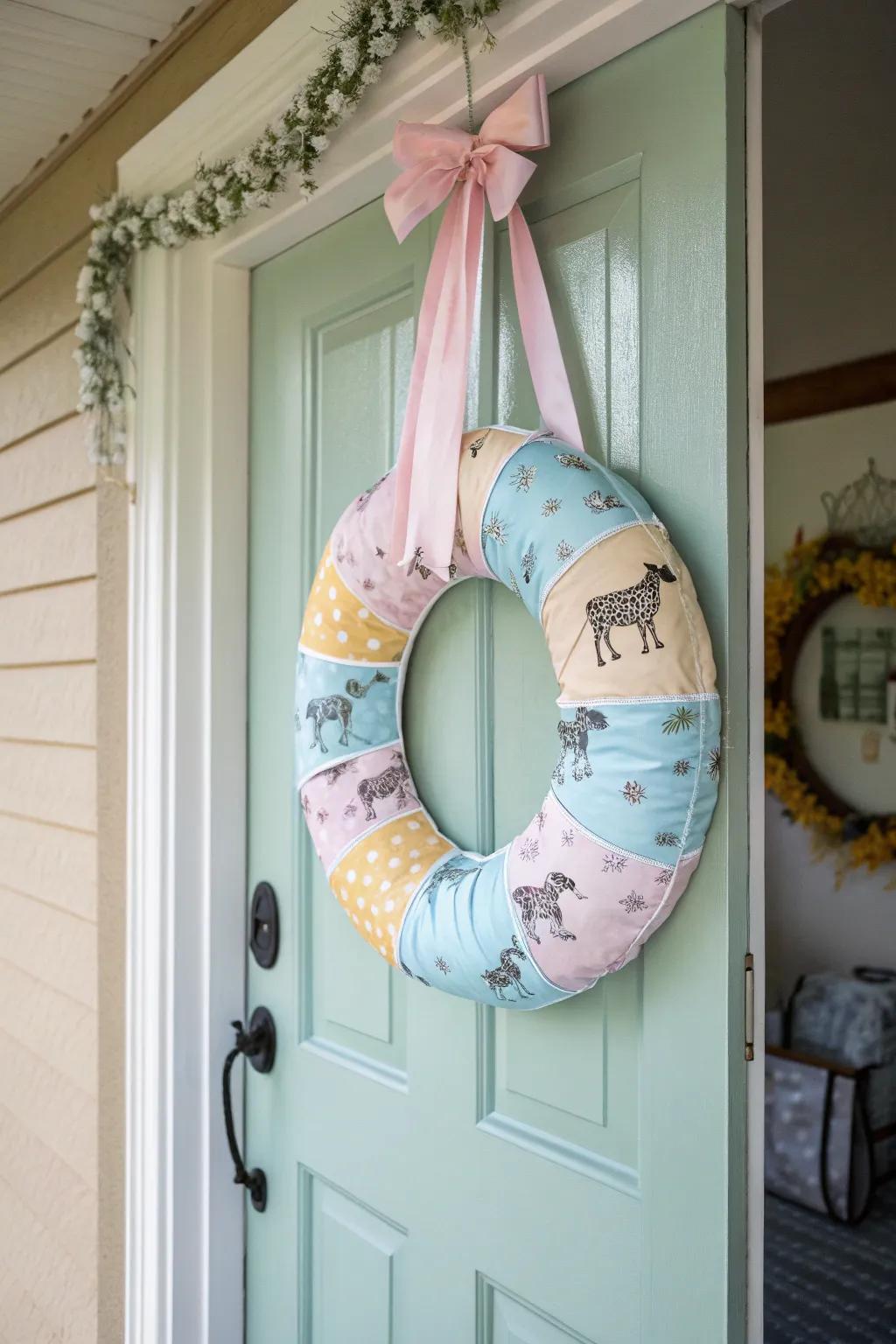 Pastel cow dreams for a tranquil vibe.