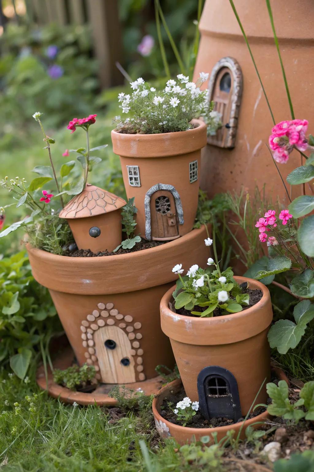 Fairy garden homes bring whimsy and magic to your garden.