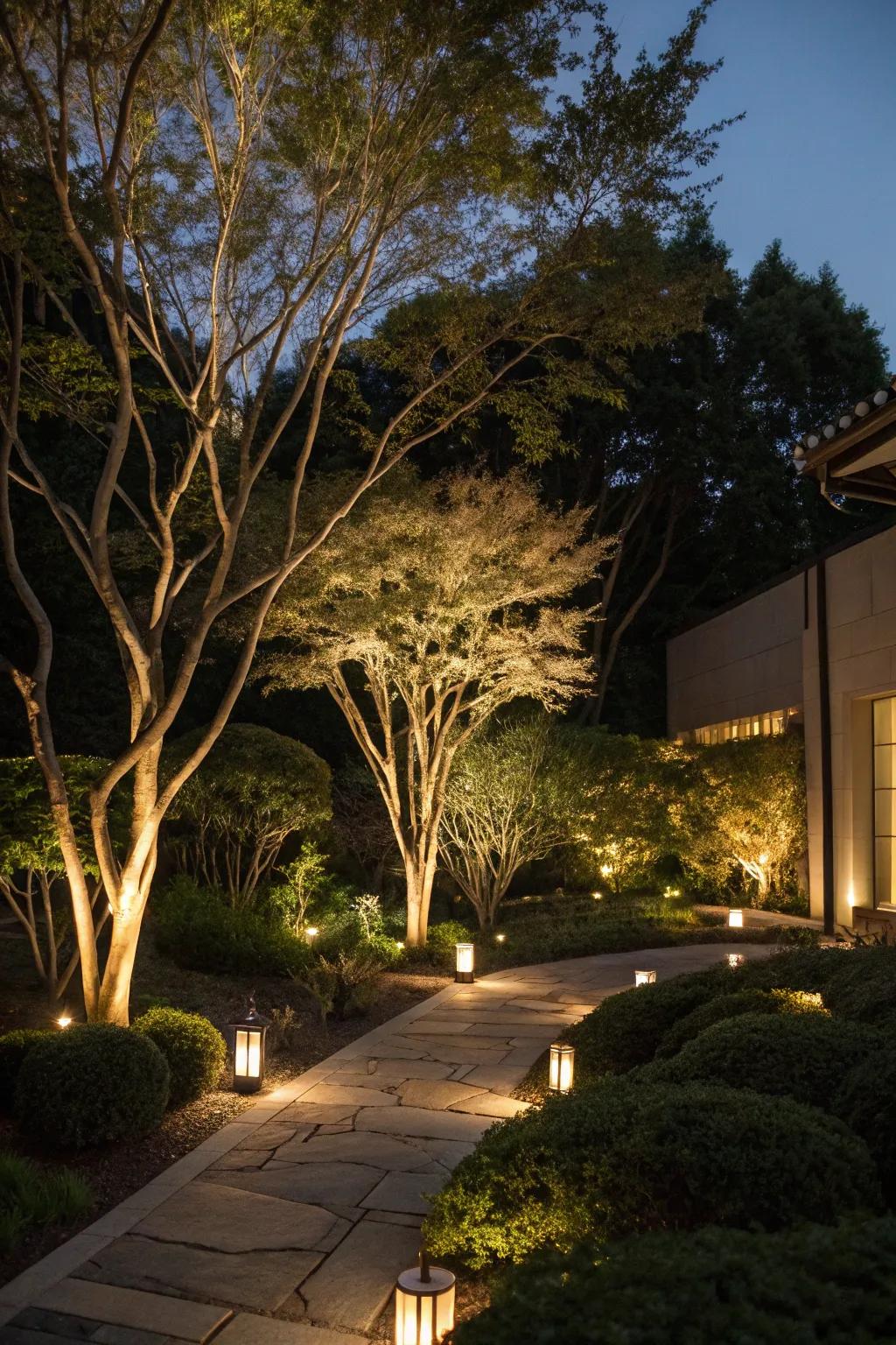 Embrace minimalist elegance with simple lighting.