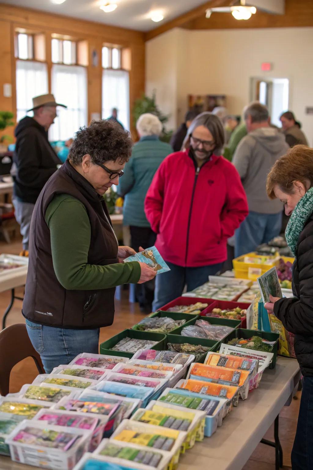 Seed exchange events bring communities together.