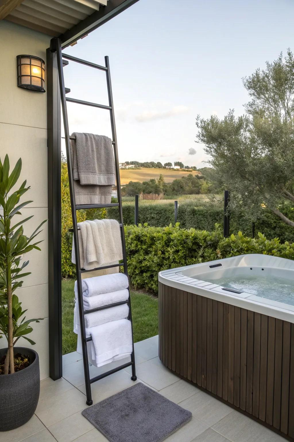 Vertical racks save space and add height to your setup.