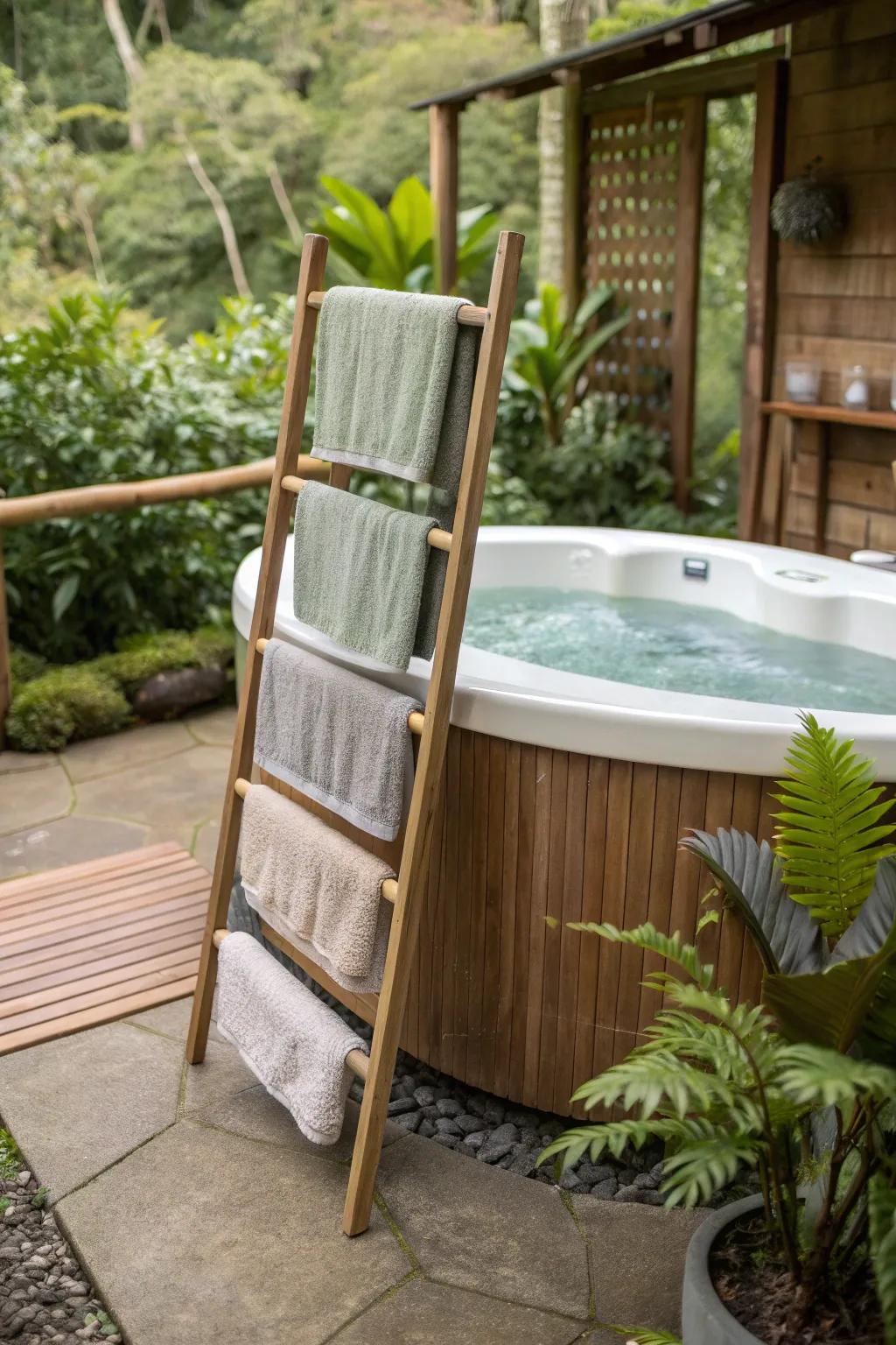 Eco-friendly racks offer sustainability with style.