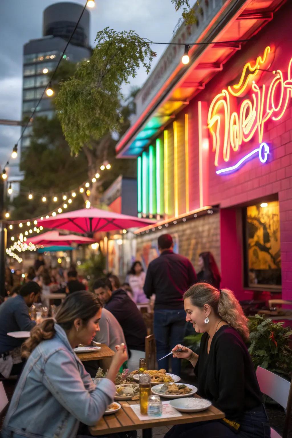 Eye-catching decor perfect for Instagram moments.