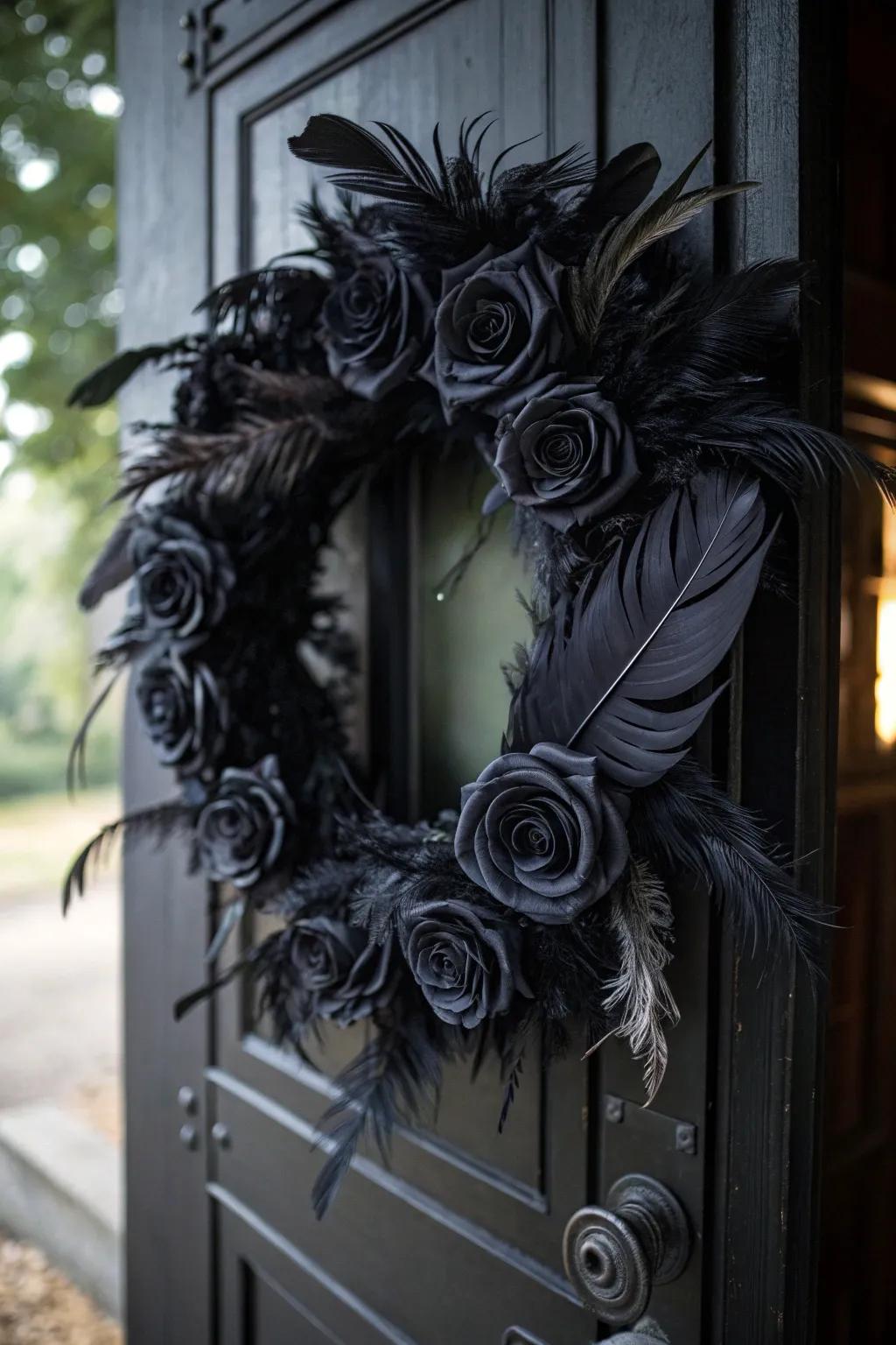 Make a statement with gothic elegance.