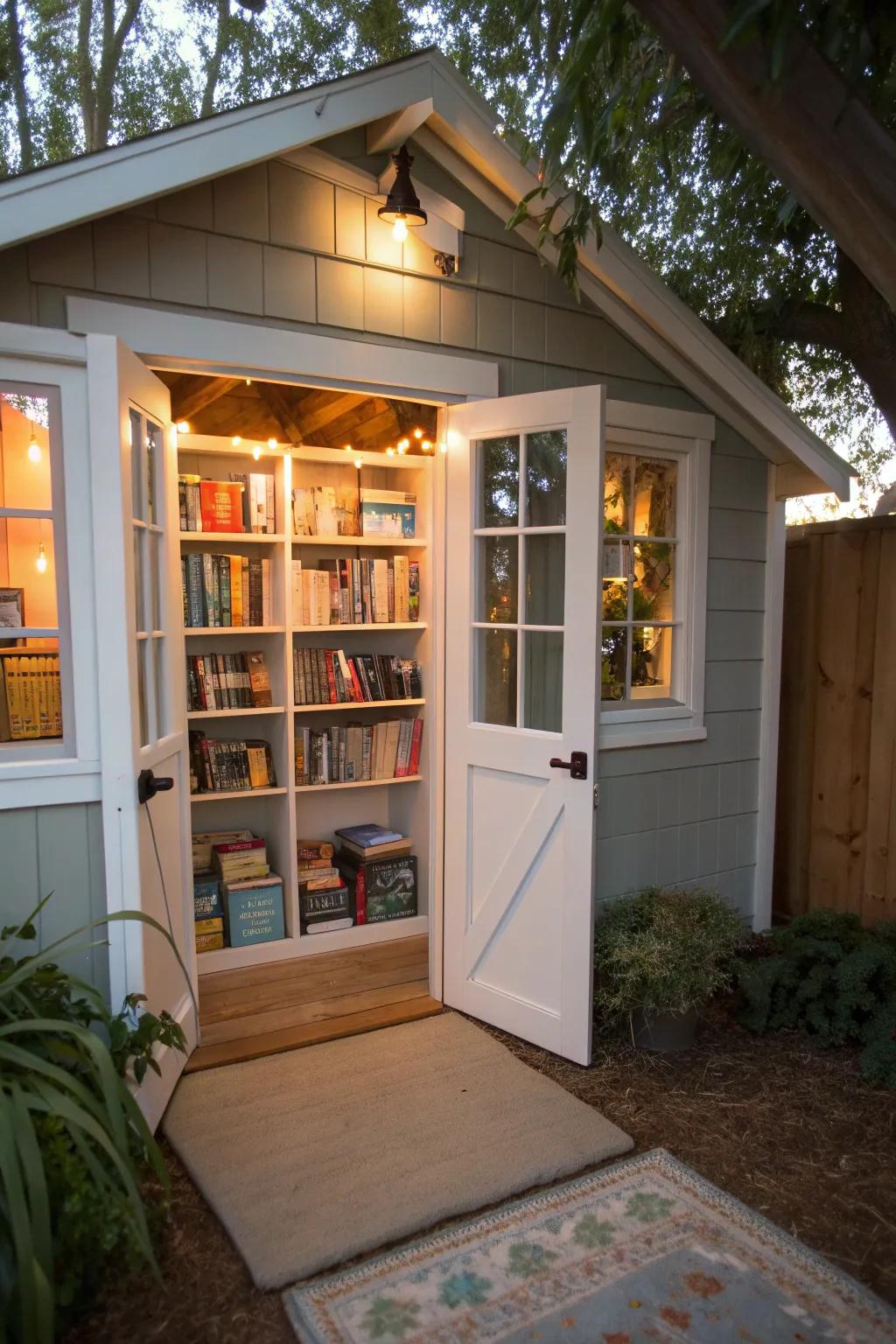 A secret hideaway adds an element of magic and privacy.