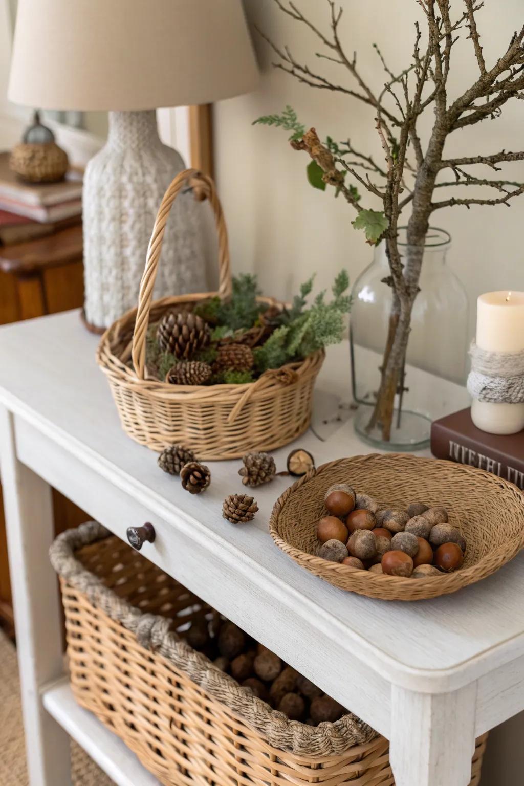 Natural elements bring the outdoors in