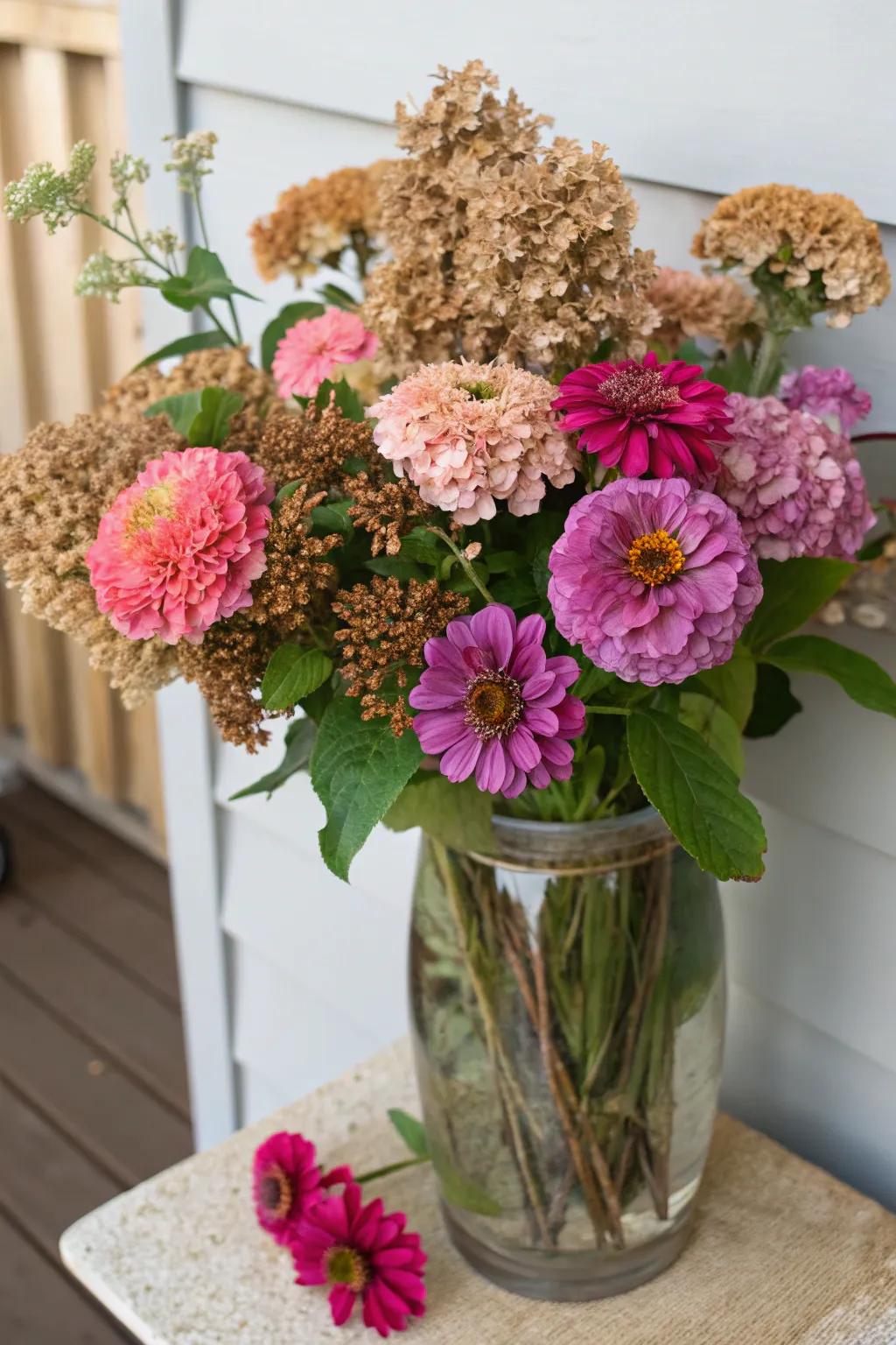 End of summer blooms keep the vibe alive