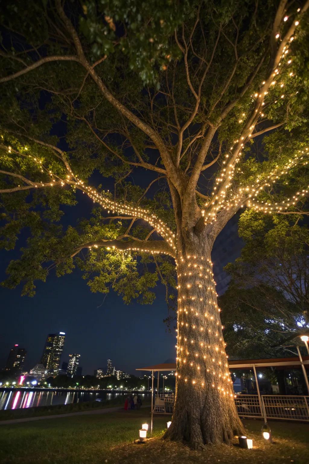 Turn your trees into enchanting focal points.