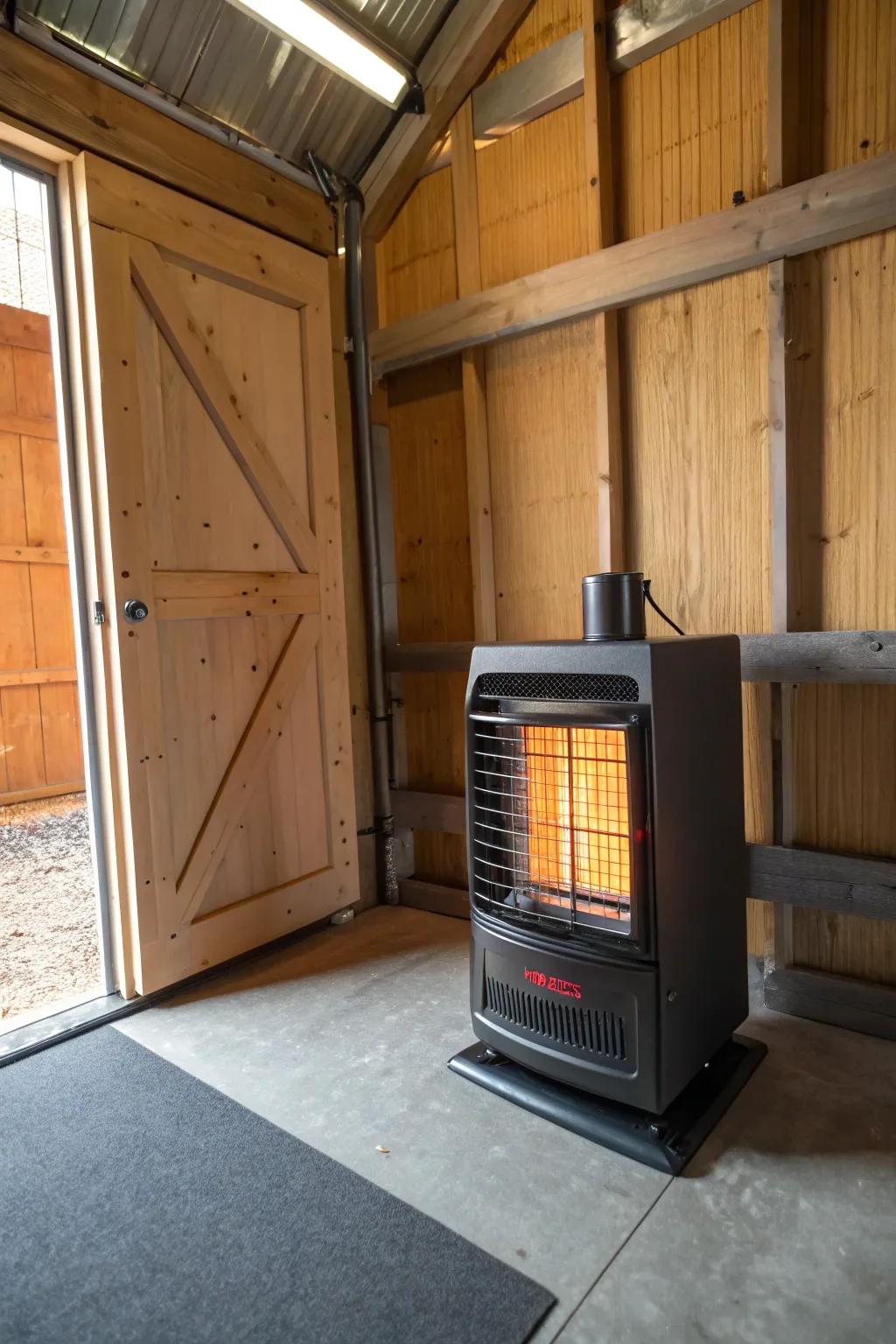 Ventless gas heaters offer compact and efficient heating solutions.