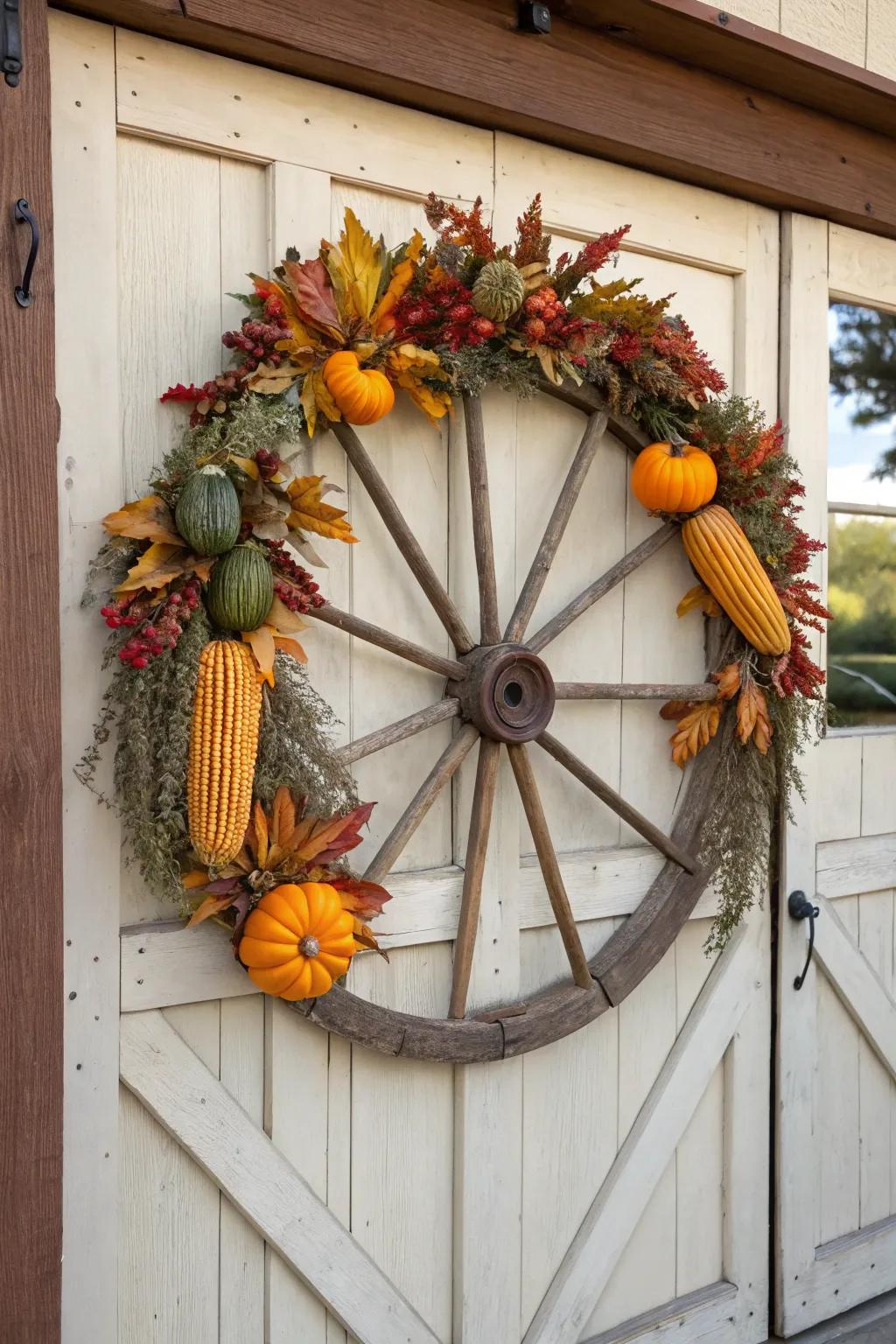 Celebrate fall with harvest-inspired decor.