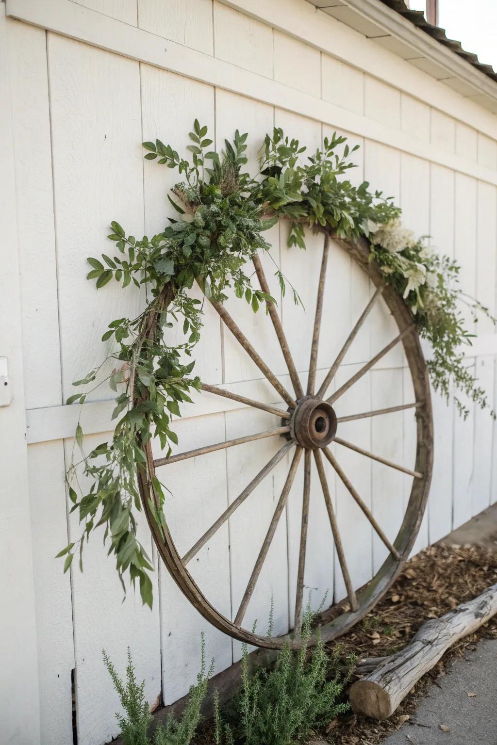 Keep it simple with minimalist greenery.