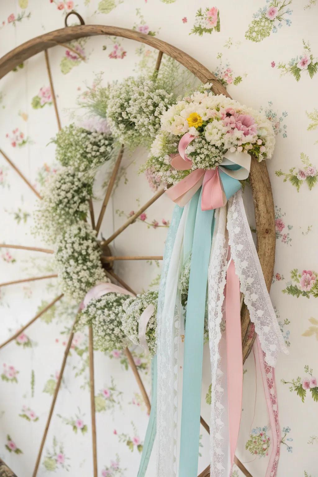 Delight in the softness of spring pastels.