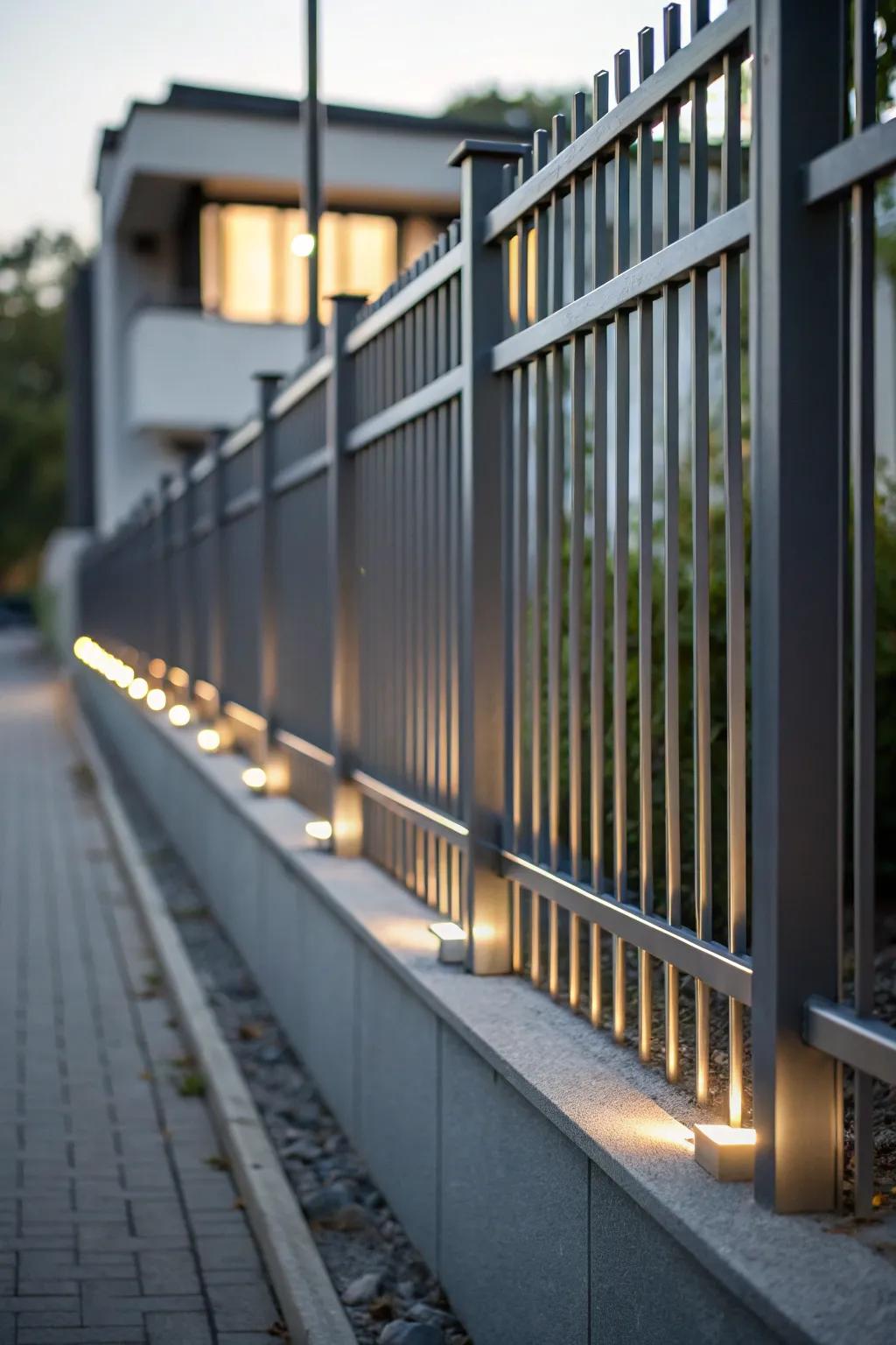 Slot lighting offers a sleek, minimalist appeal.