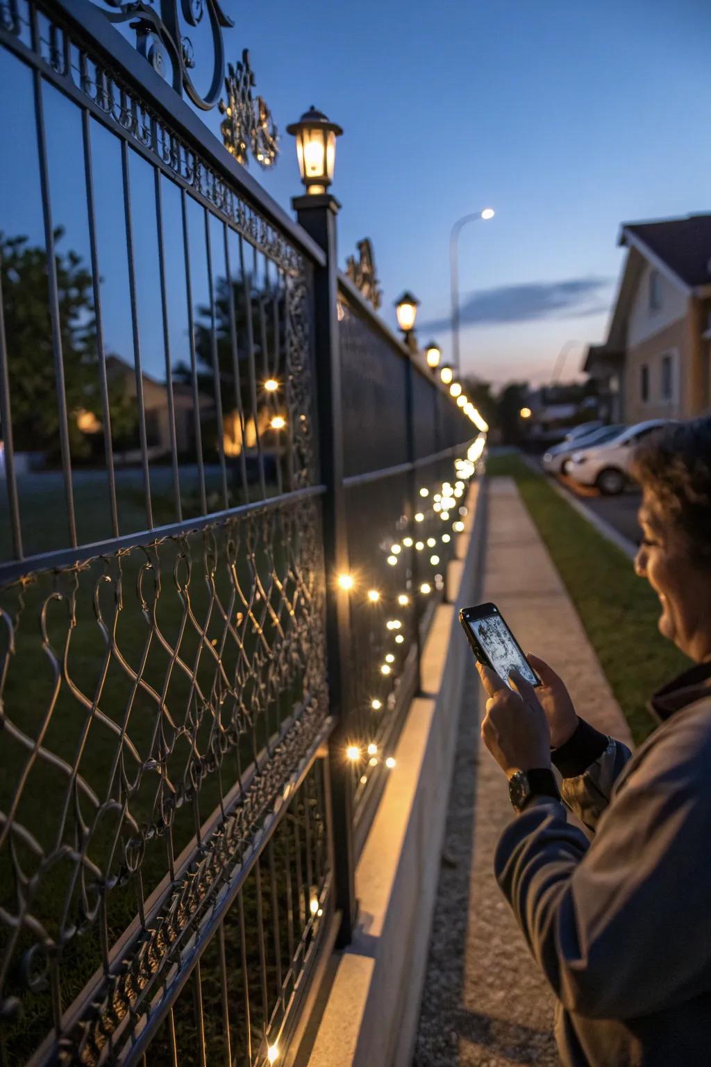 Smart lighting offers customization and convenience.