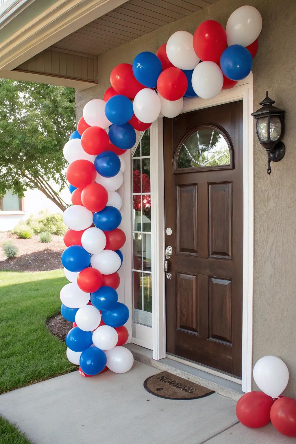 Playful balloons that add a joyful touch to any patriotic celebration.