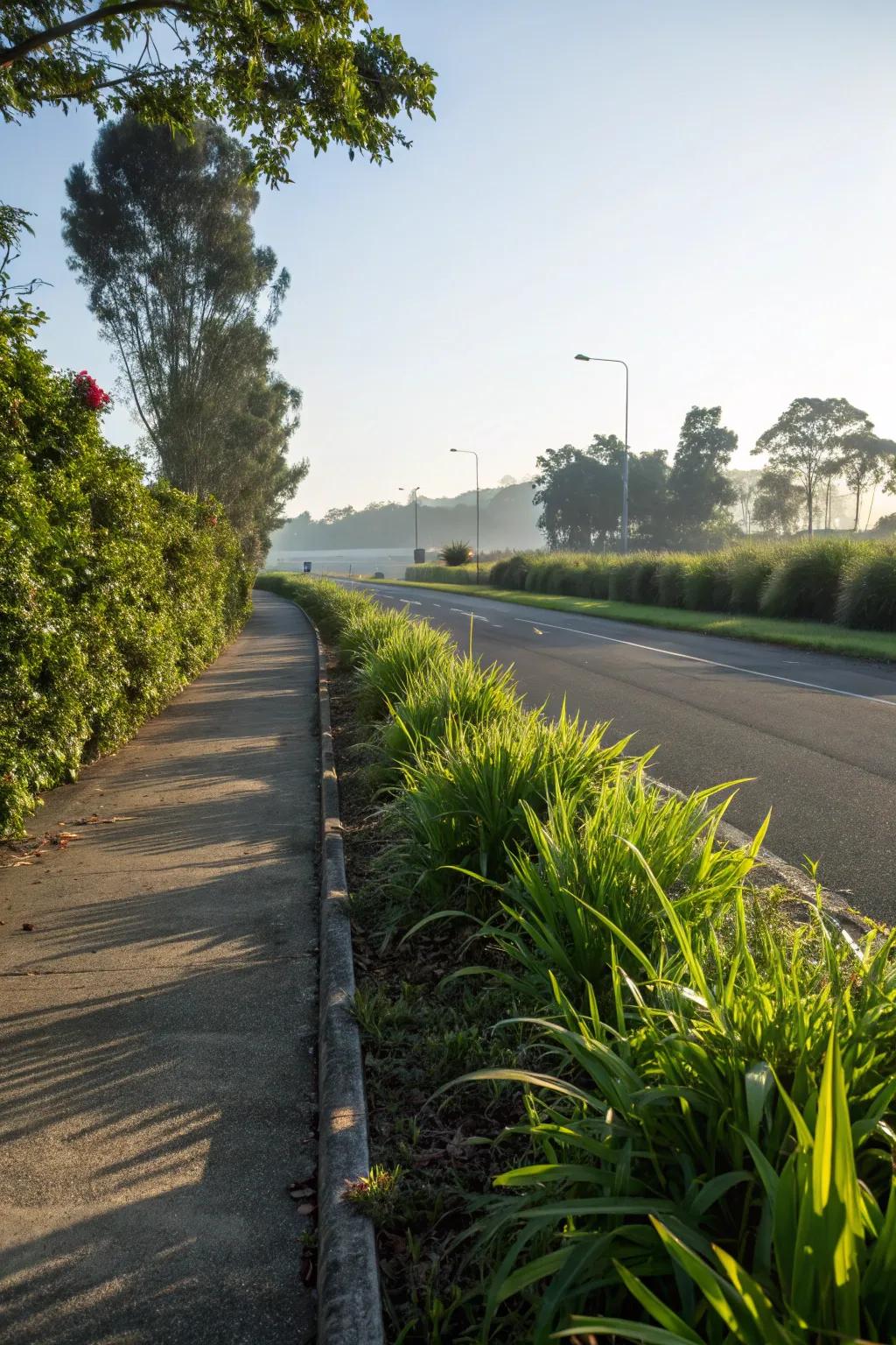 Green borders frame your landscape beautifully.