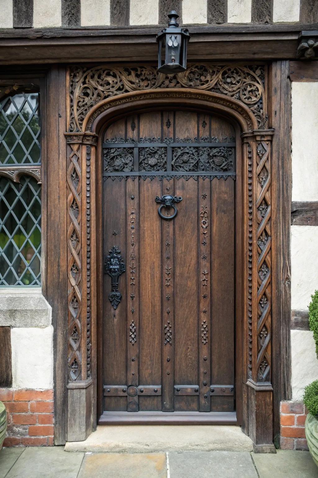 Rich wood tones exude warmth and sophistication.