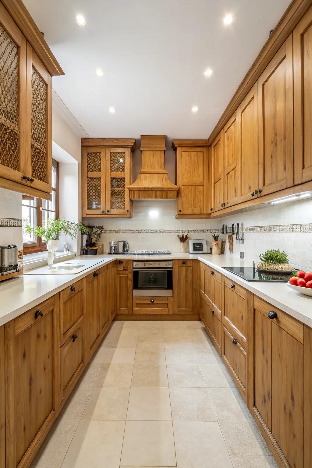 Symmetrical design enhances balance and harmony.