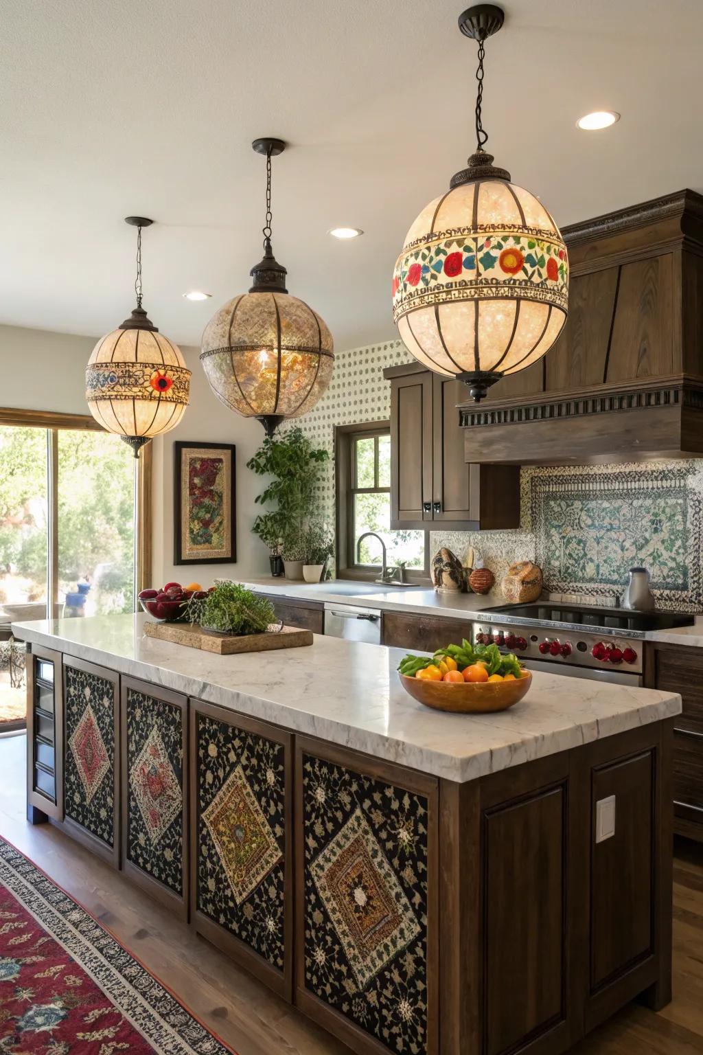 Global designs for a cultural touch.