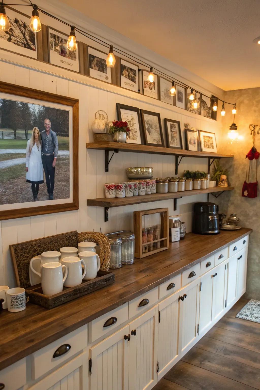 Personal touches that tell a story.