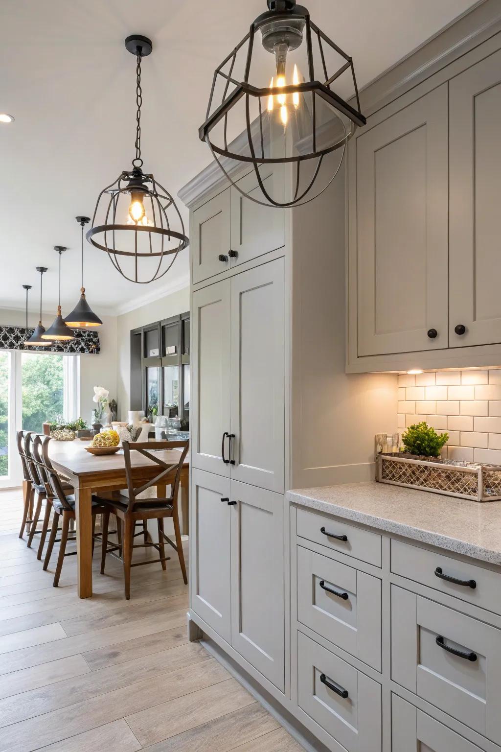 Bold lighting adds drama and draws the eye.