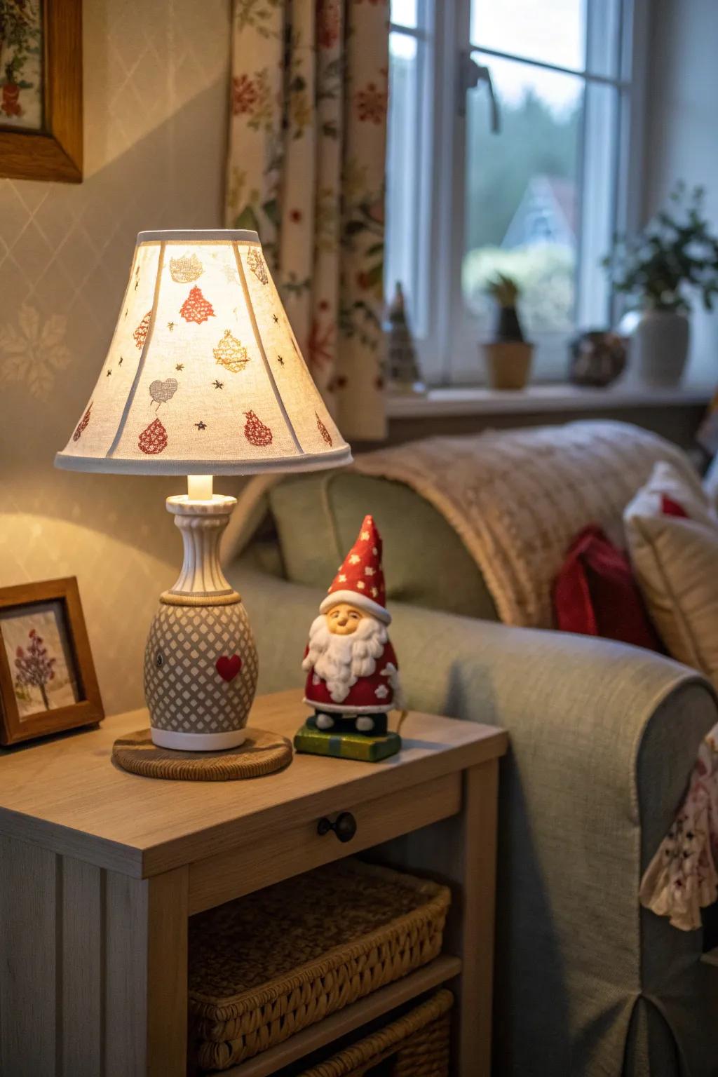 Gnome lamps add a quirky glow to any room.