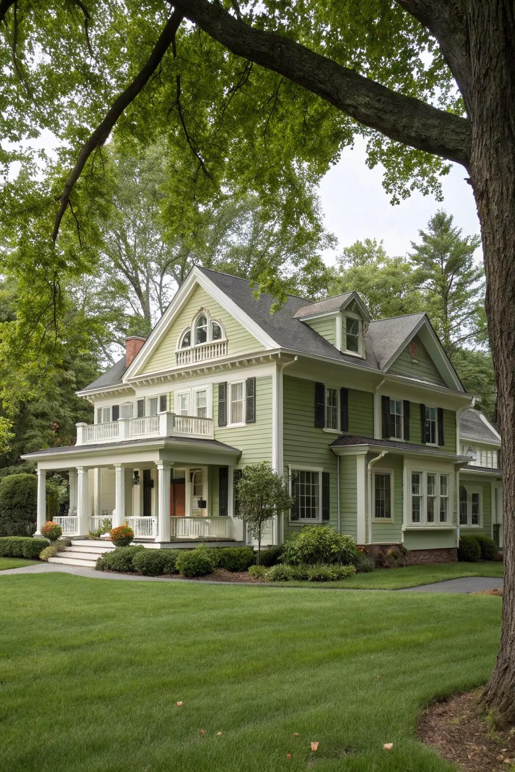 Timeless appeal with classic color choices.