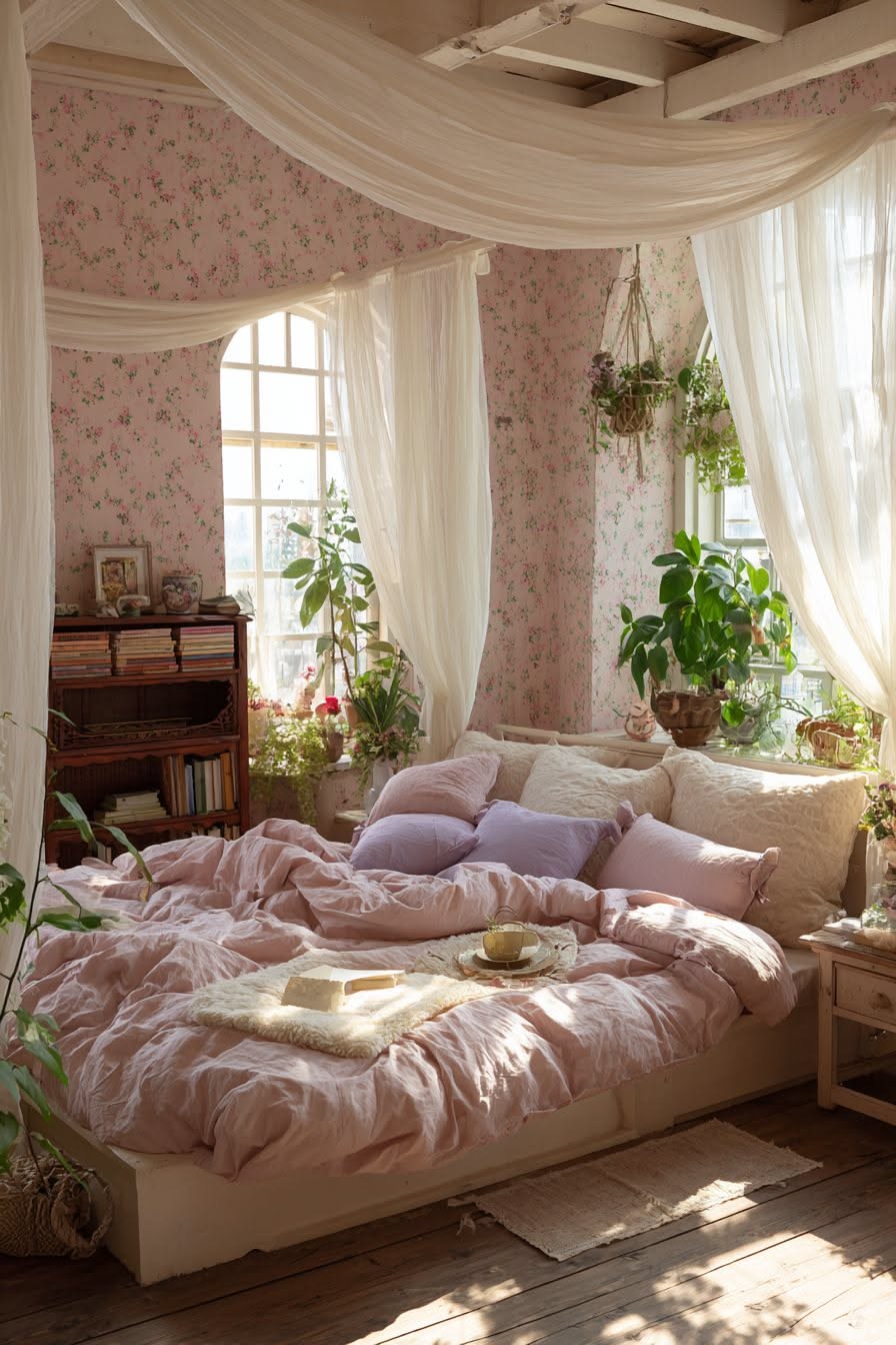 18 Inspiring Cottagecore Bedroom Ideas for a Magical Getaway - homemud.com
