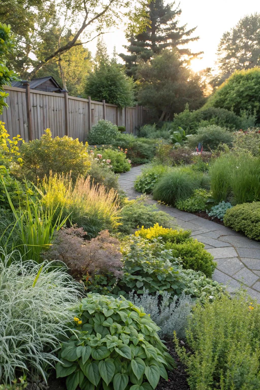 Native plants thriving in their natural habitat.