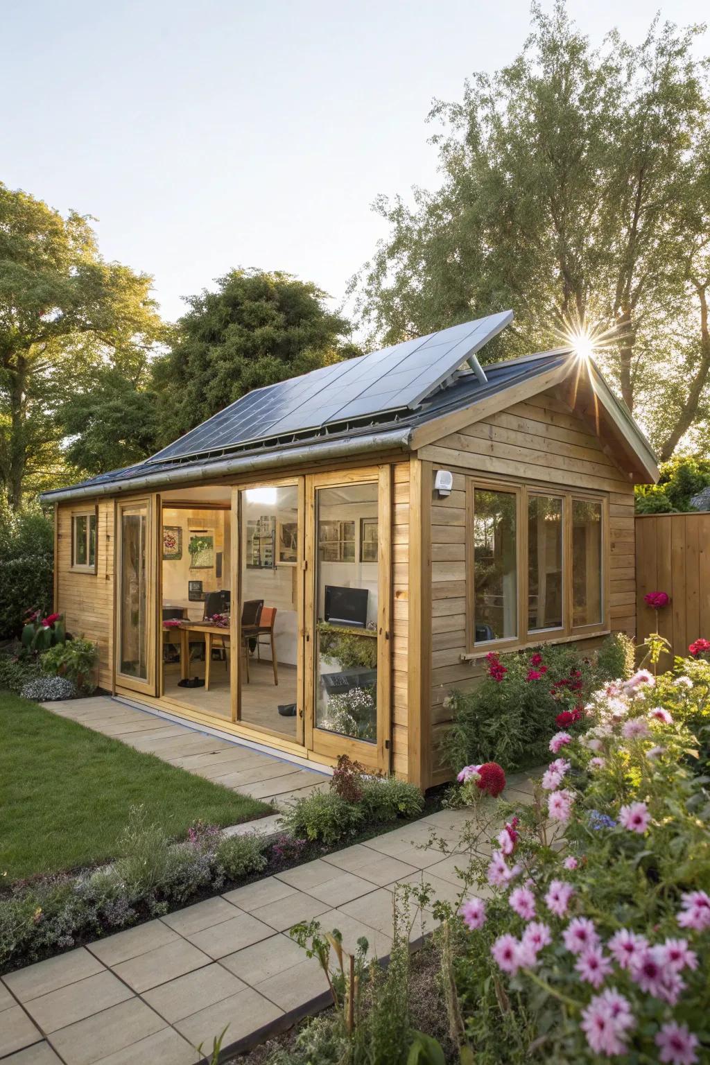 Harness the power of the sun.