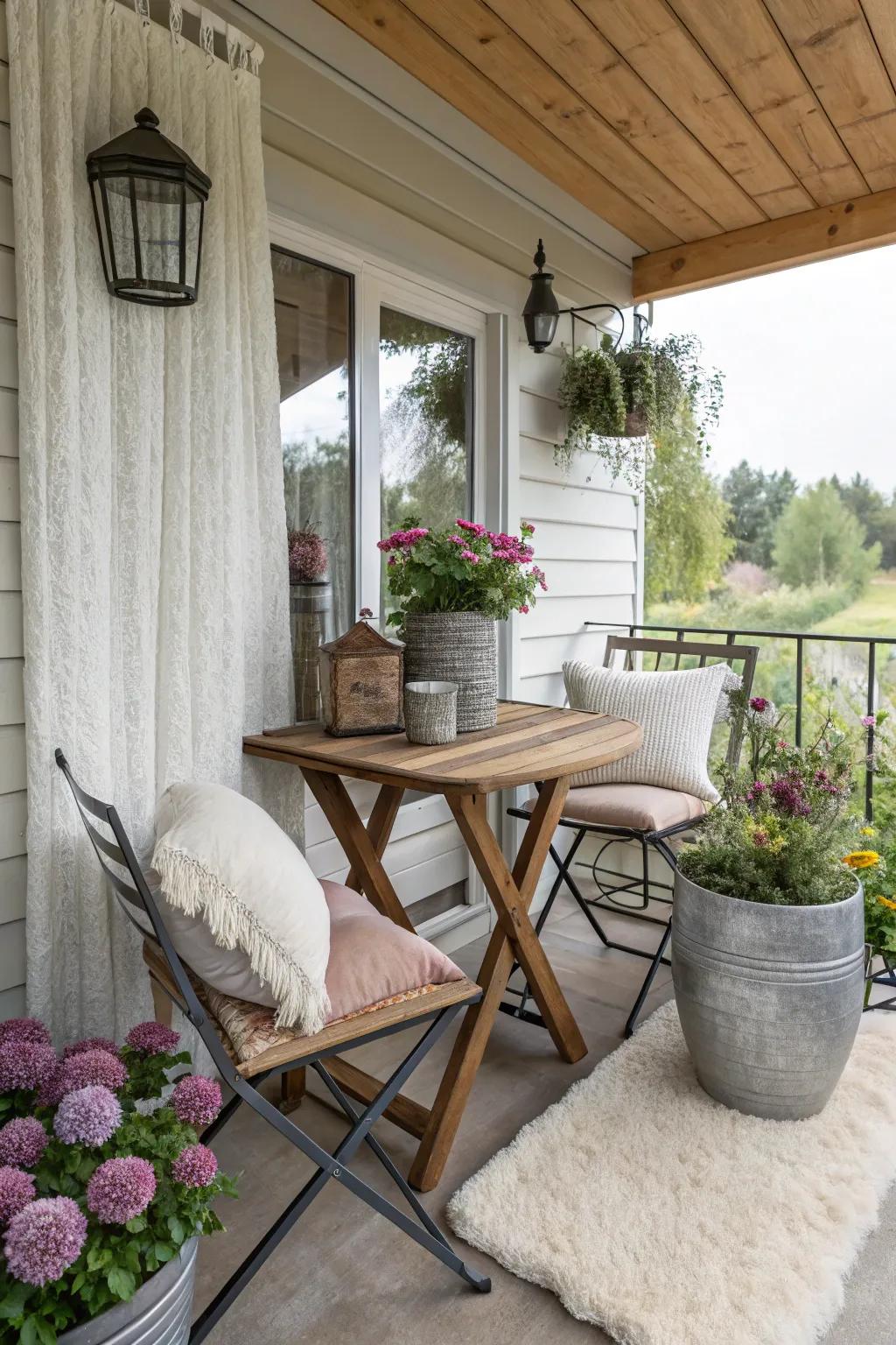 Layering textures creates a rich, inviting ambiance.