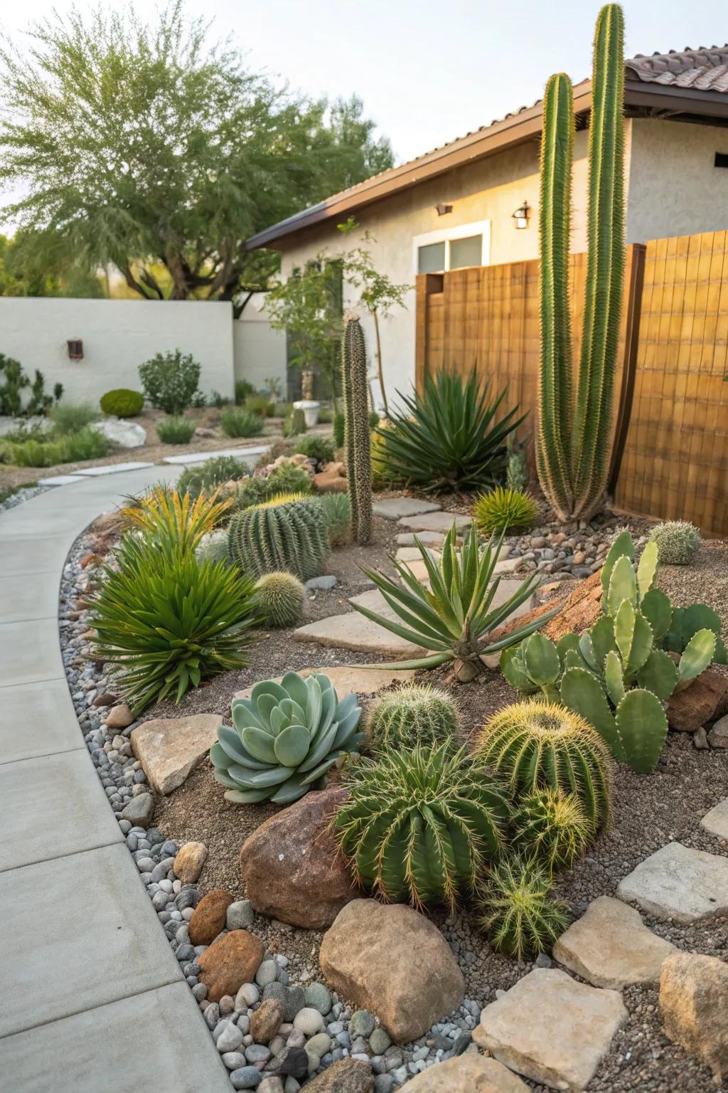 Drought-tolerant plants add vibrancy and texture to your xeriscape garden.