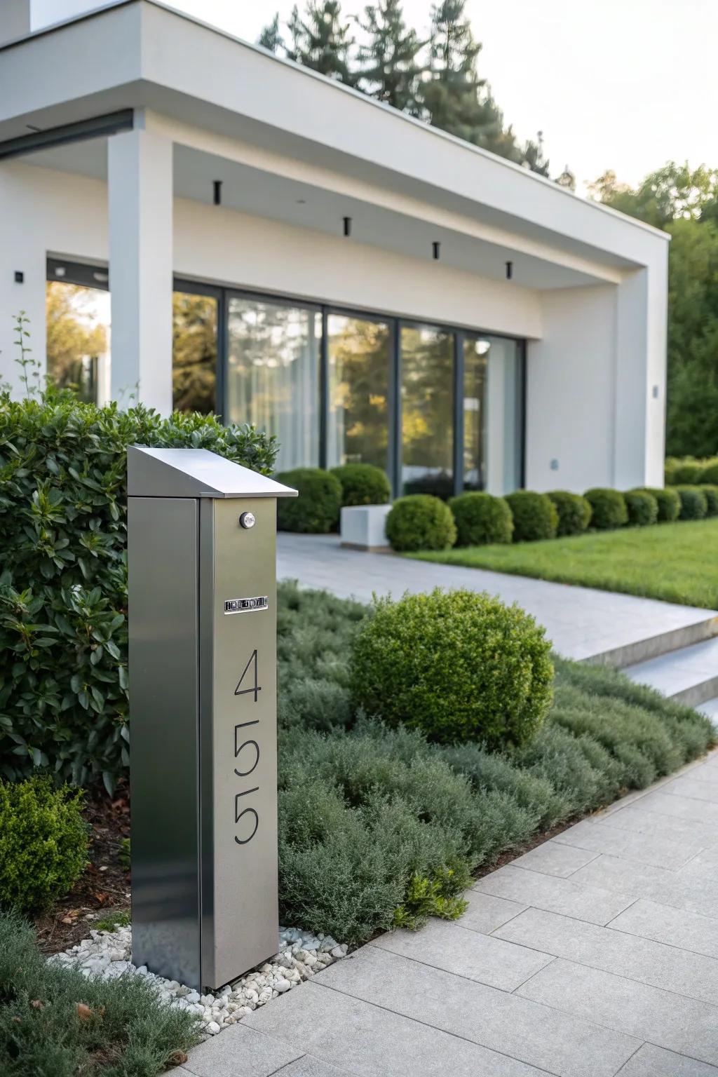 Go modern with vertical lettering layout.