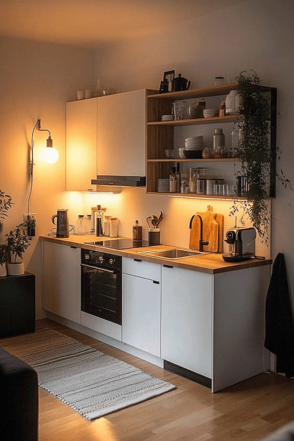 20 Einrichtungsideen für kleine weiße Küchen