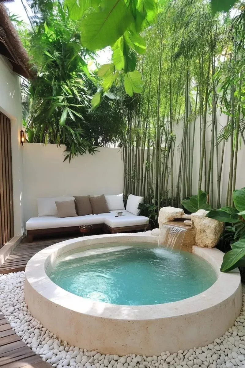 21 Clever Small Backyard With Pool To Inspire Your Next Makeover - Lovely Harbor