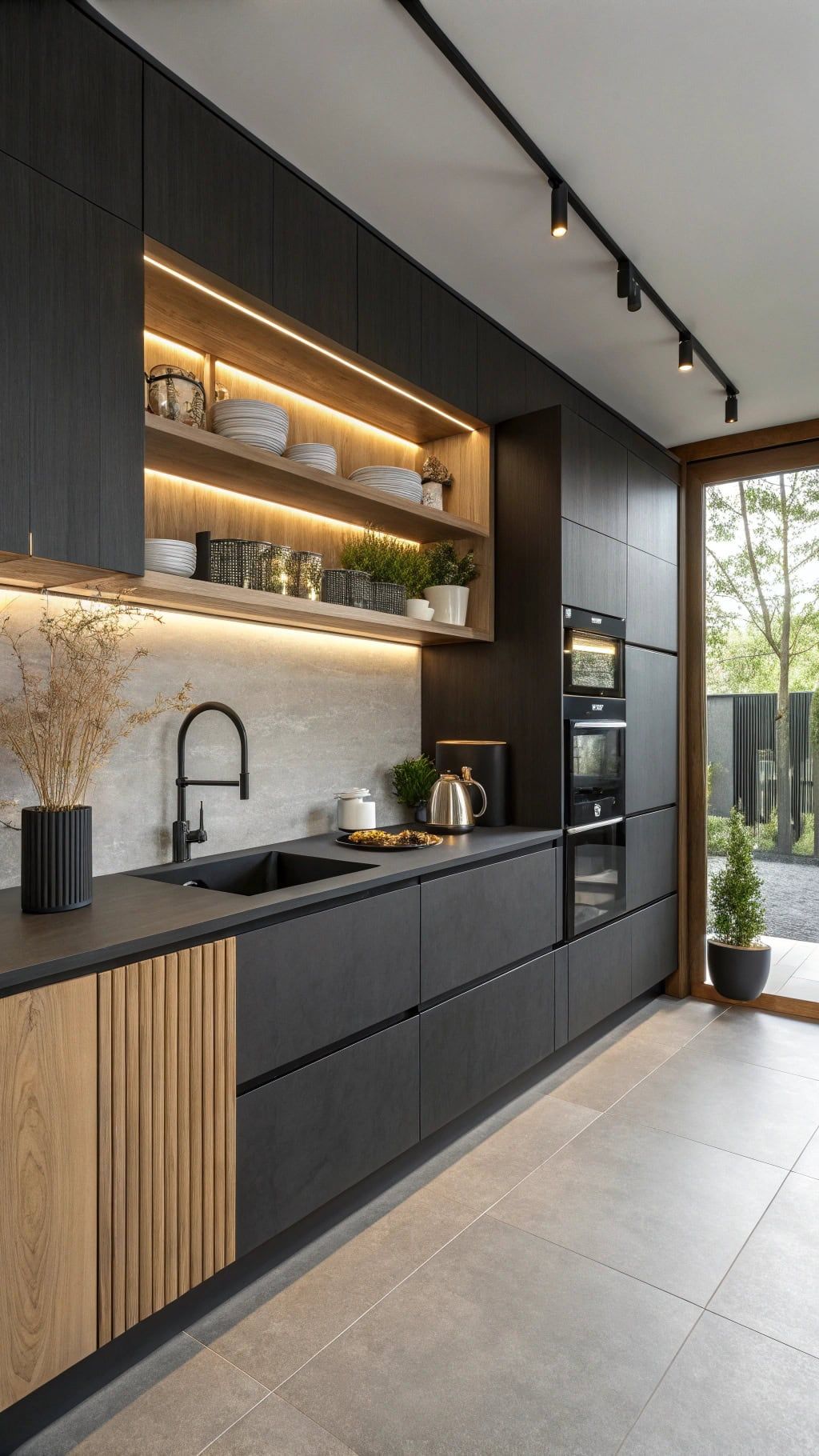 22 Inspiring Black Kitchen Cabinet Designs