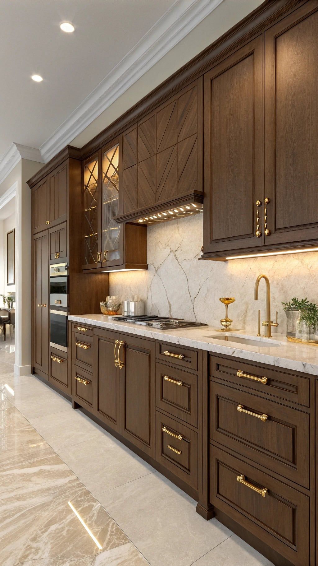 23 Trendy Brown Kitchen Cabinet Ideas for a Stylish Makeover