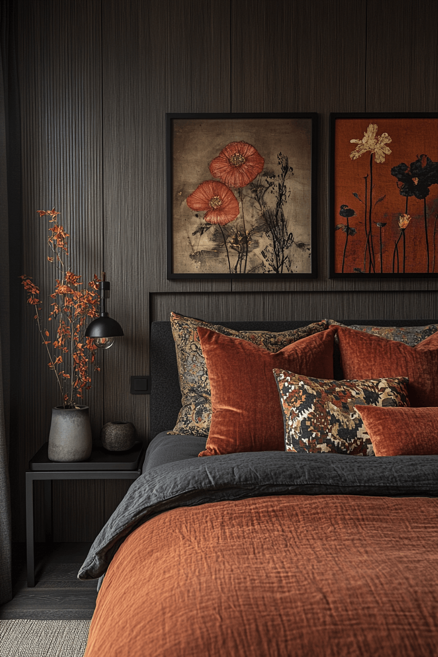 26+ Dark Boho Bedroom Looks That Balance Boldness and Comfort
