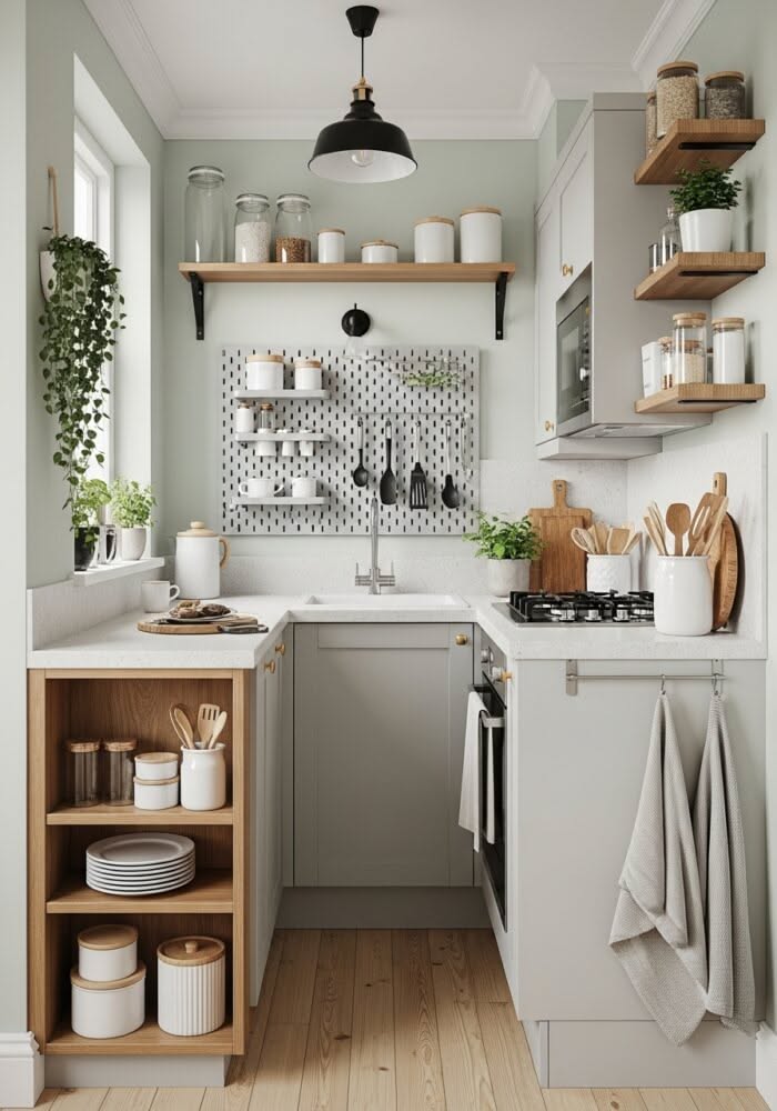 30 Creative Small Kitchen Designs for Apartments and Cottages