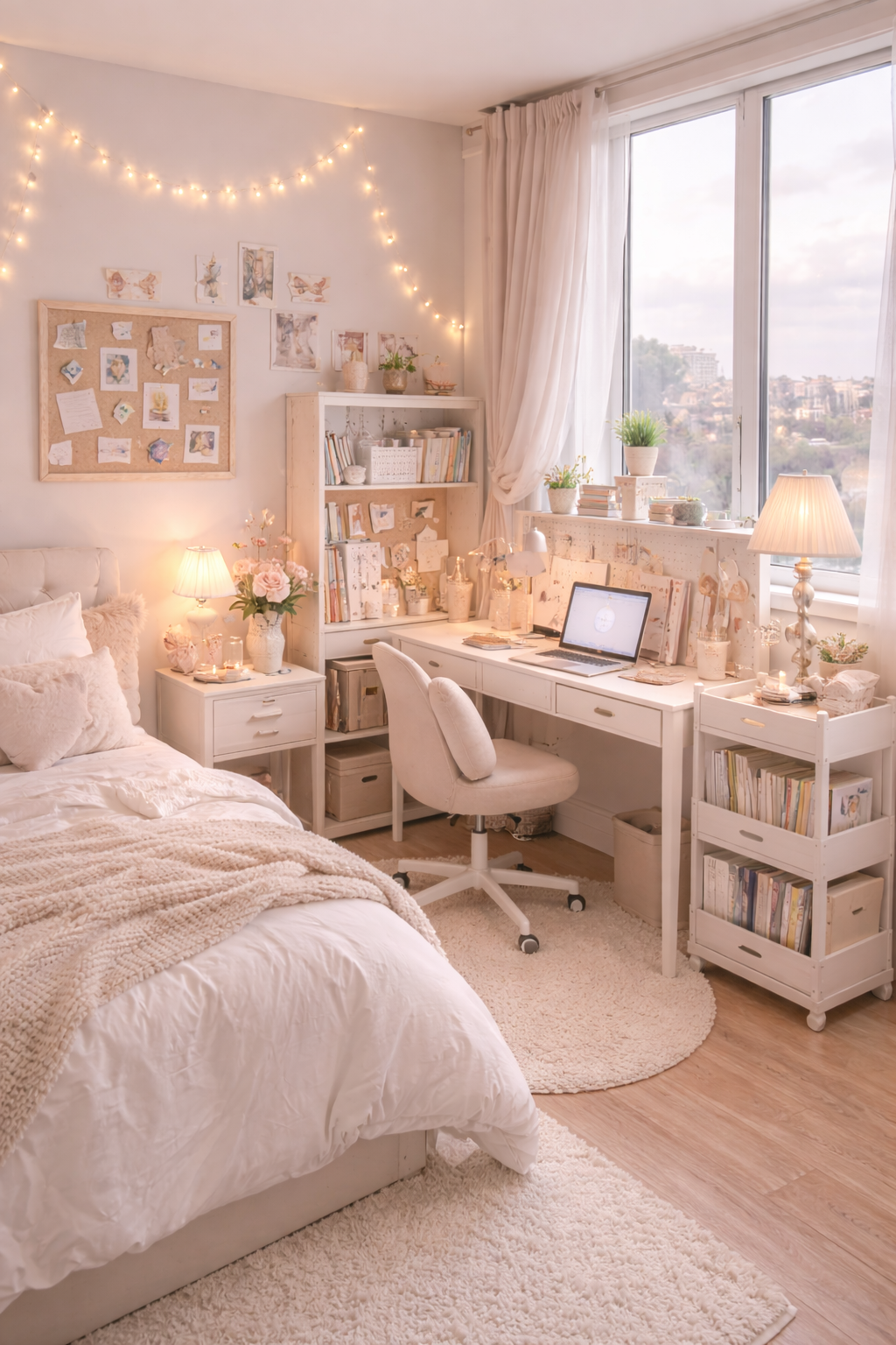 Aesthetic Room | Cozy Study & Living Space ✨